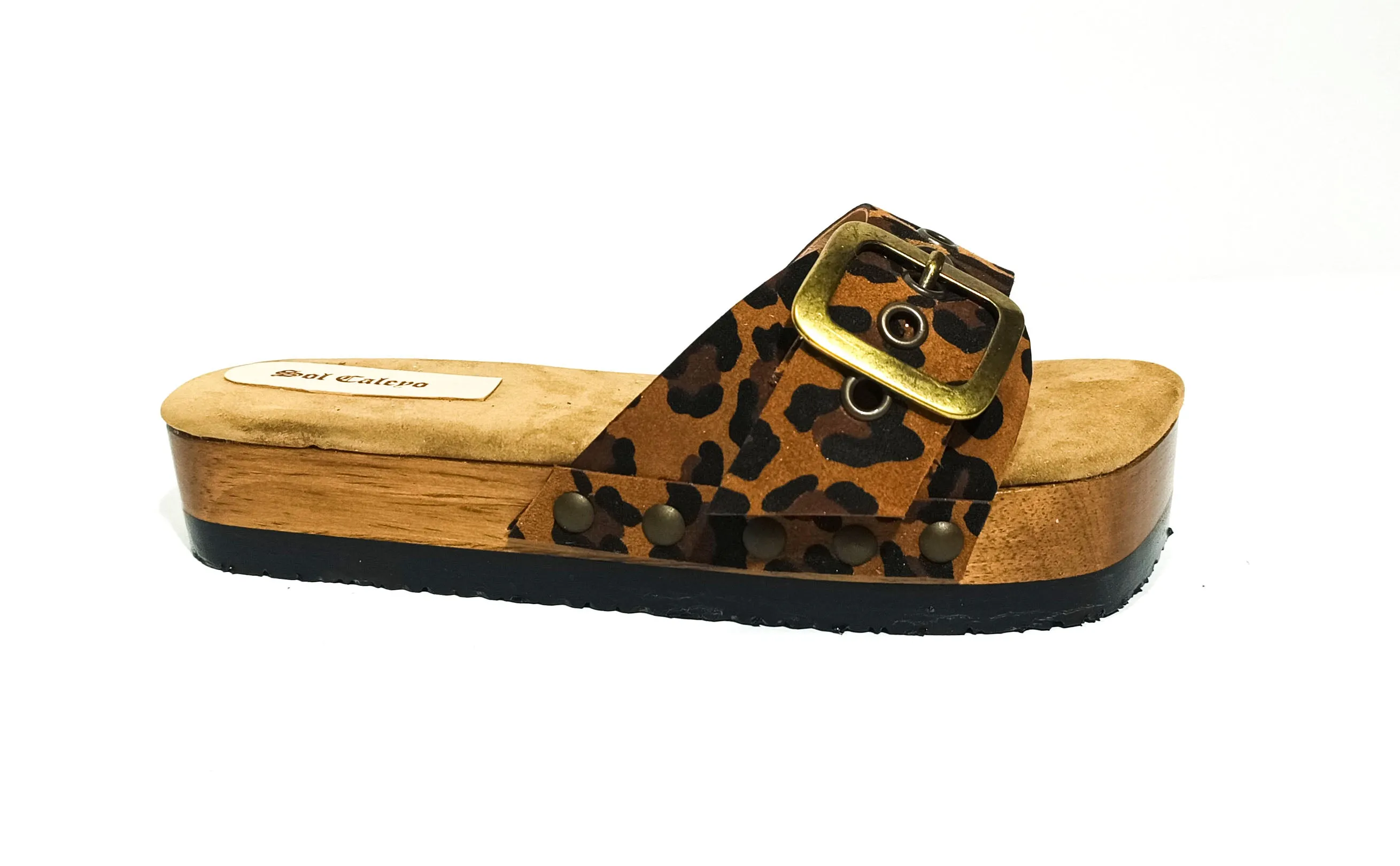 Leopard Print Sandals