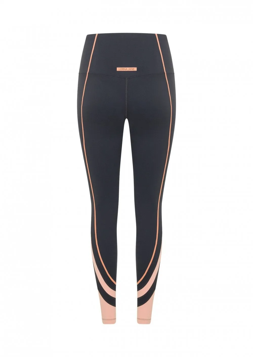Lorna Jane Embrace Your Pace Pocket Ankle Biter Leggings - Dark Titanium Multi