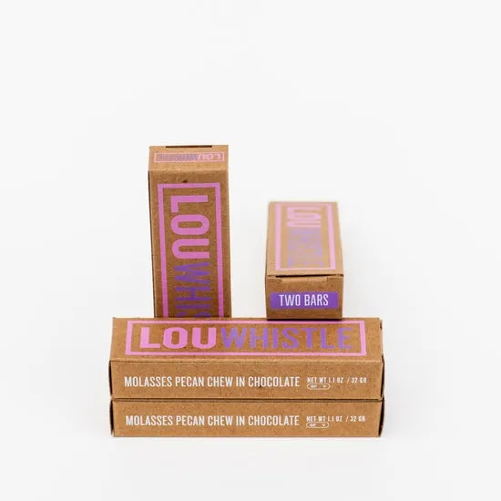 Lou Whistle Molasses Pecan Chocolate