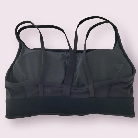 Lululemon Logo Train Strappy Bra Light Support