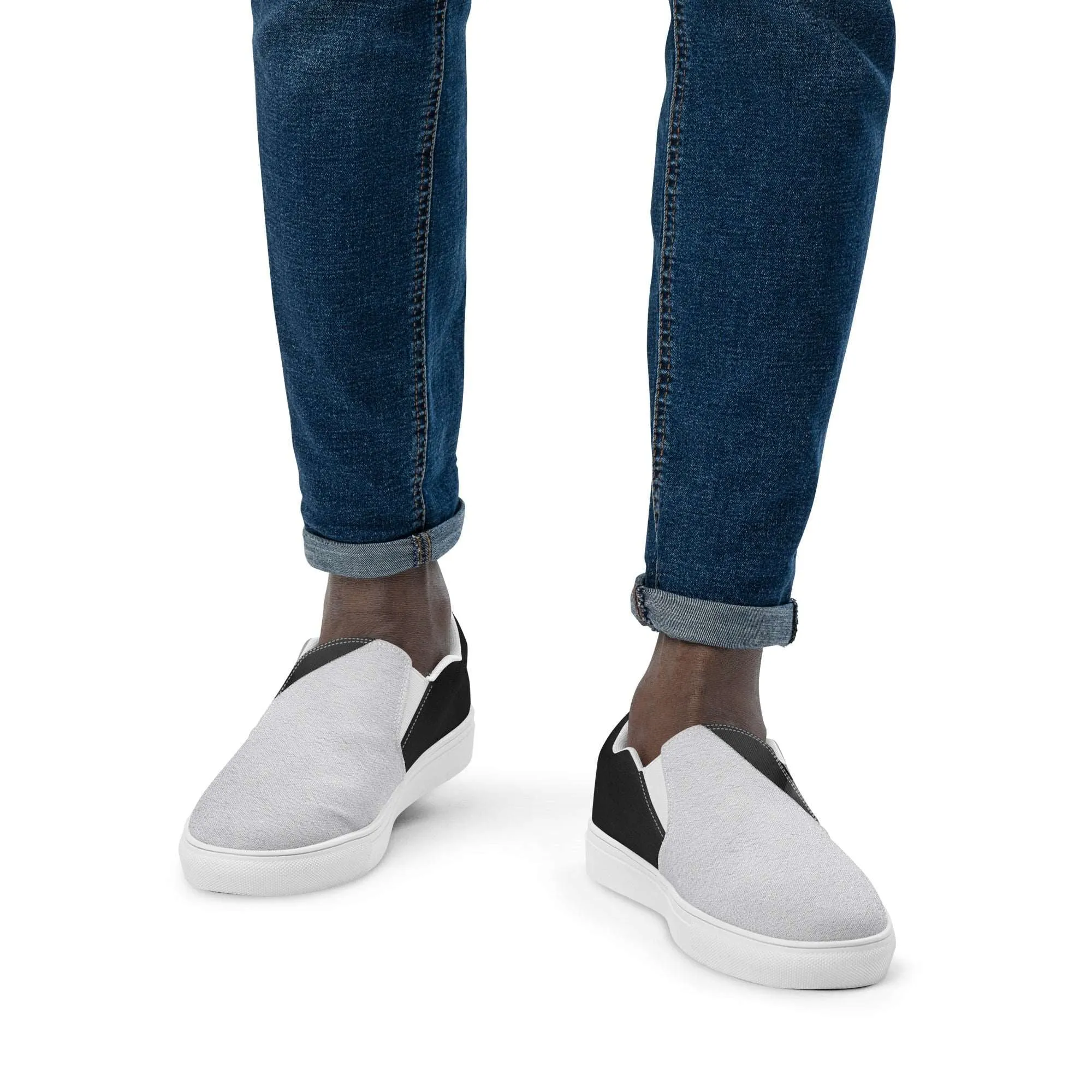 Men’s Slip-on Canvas Print-2