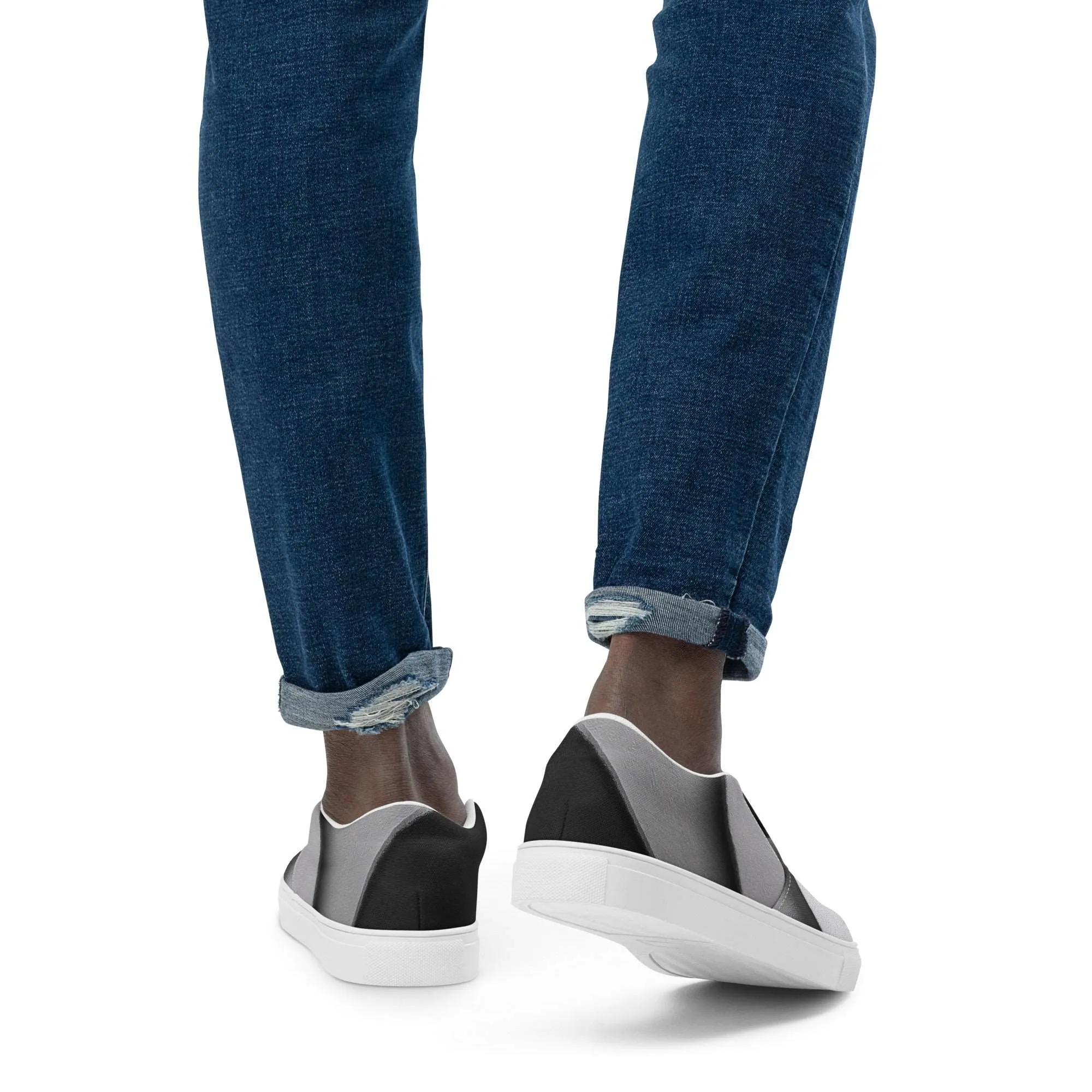 Men’s Slip-on Canvas Print-2