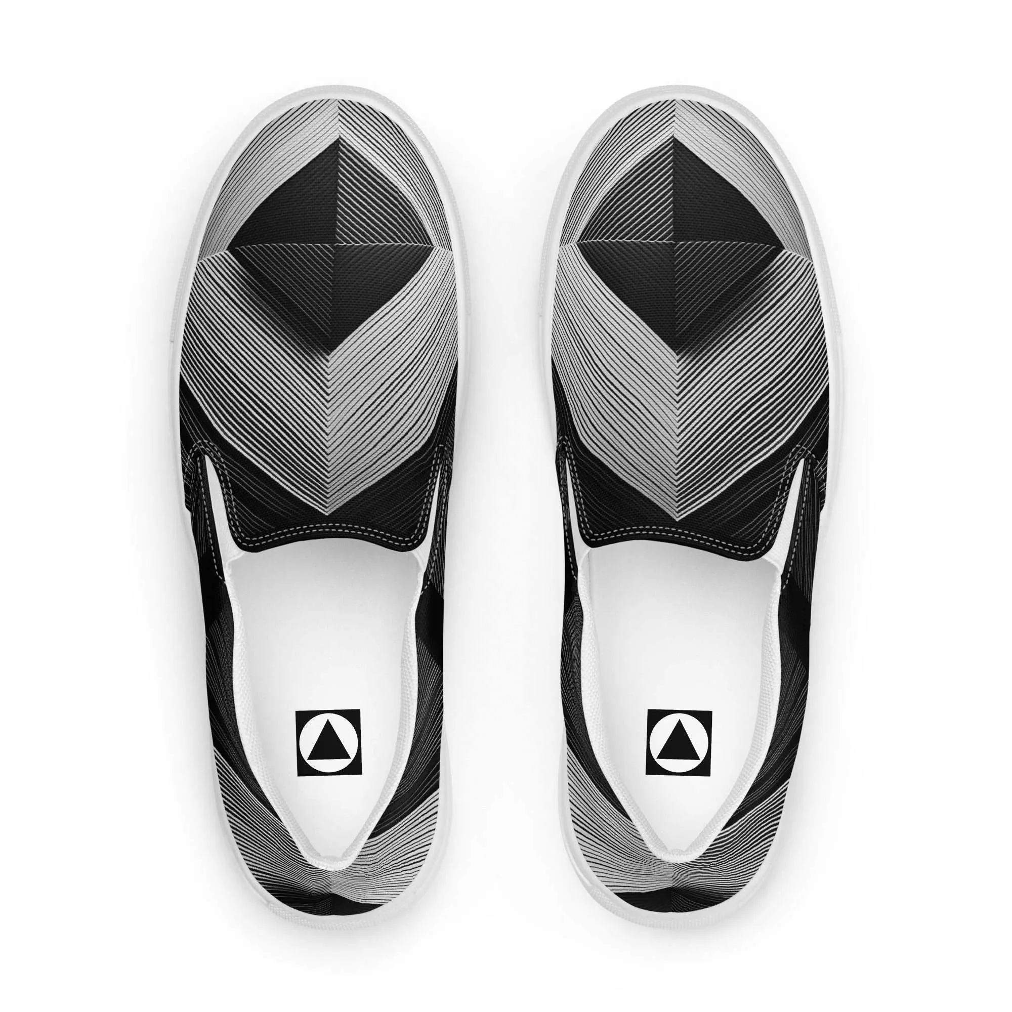 Men’s Slip-on Canvas Stamp-10