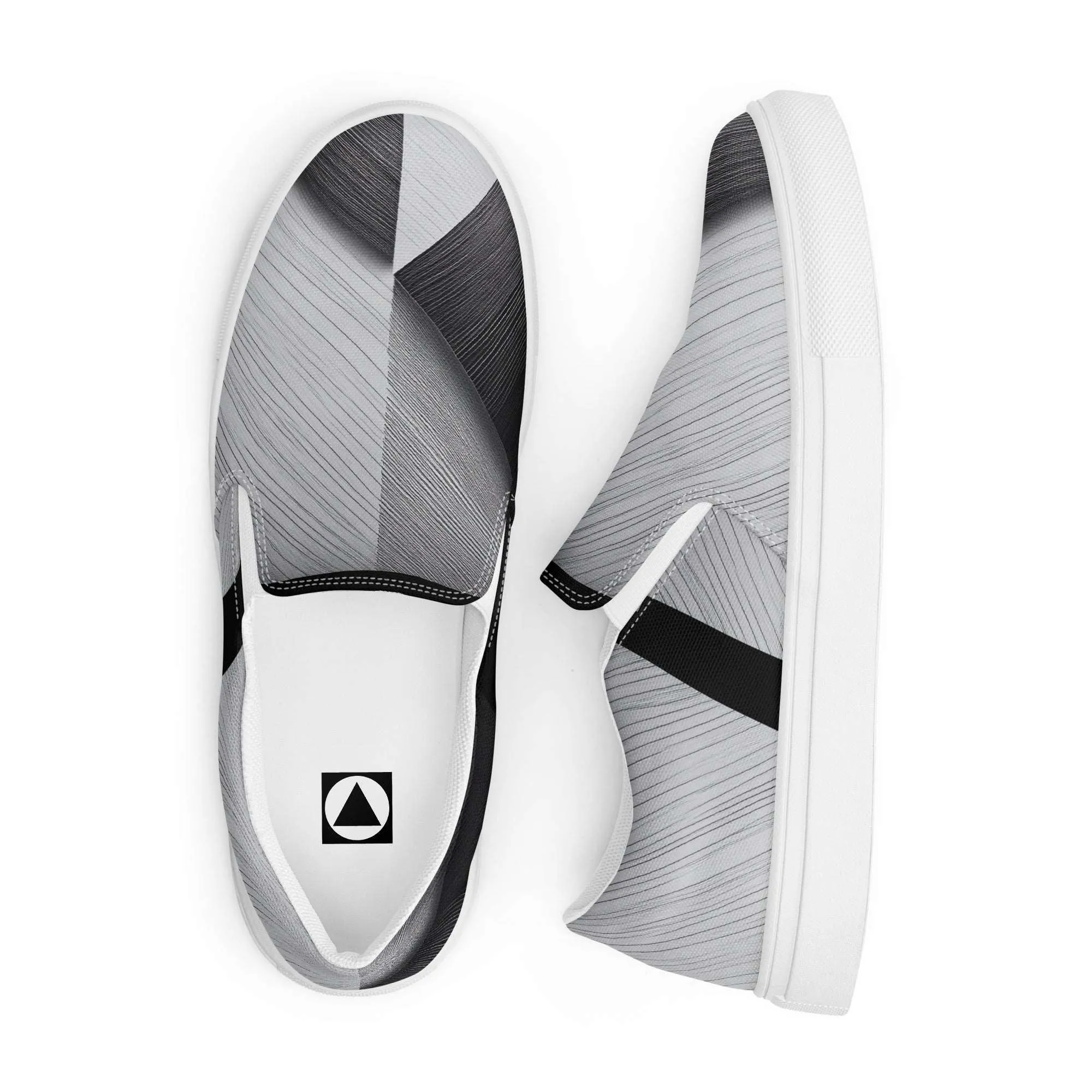 Men’s Slip-on Canvas Stamp-2