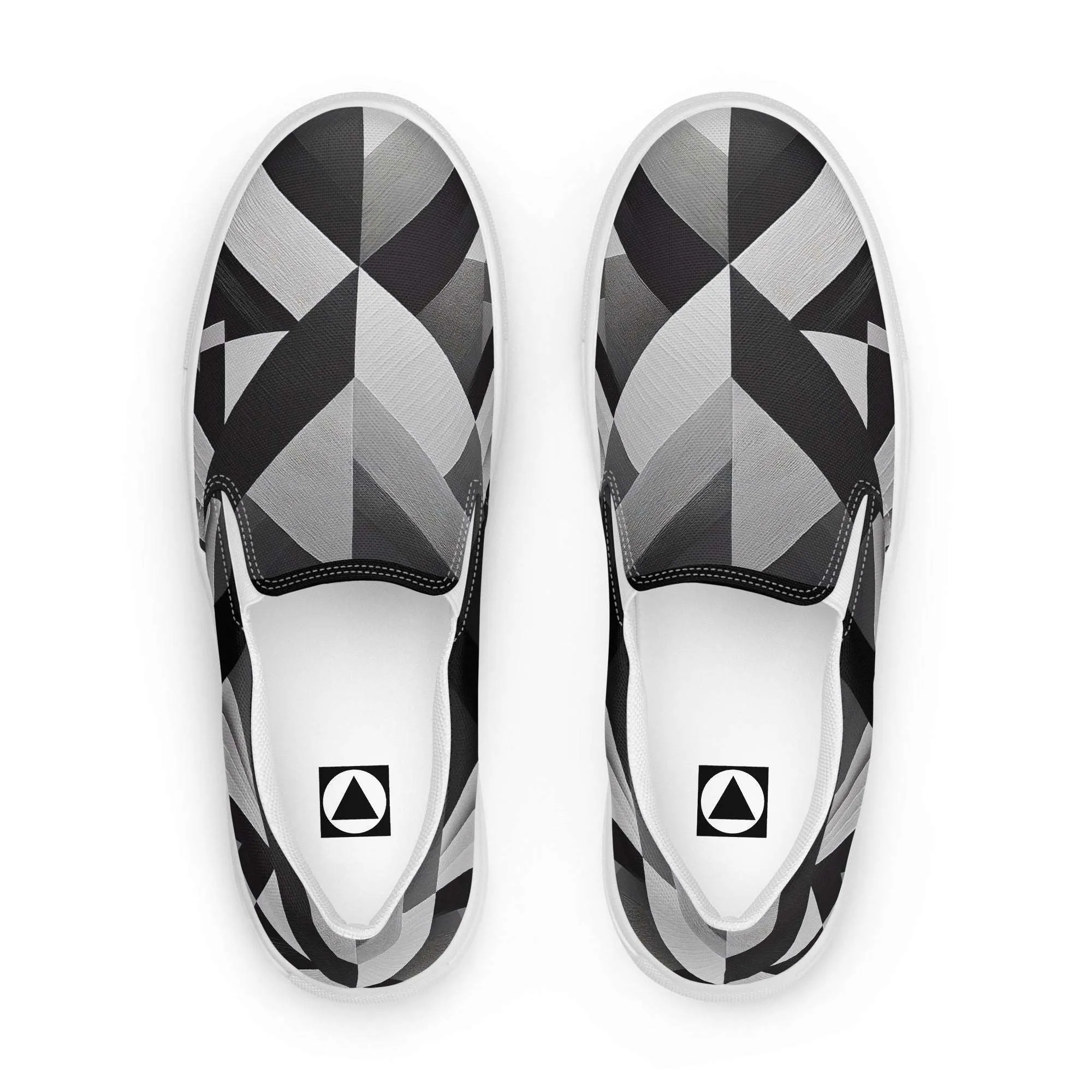 Men’s Slip-on Canvas Stamp-3