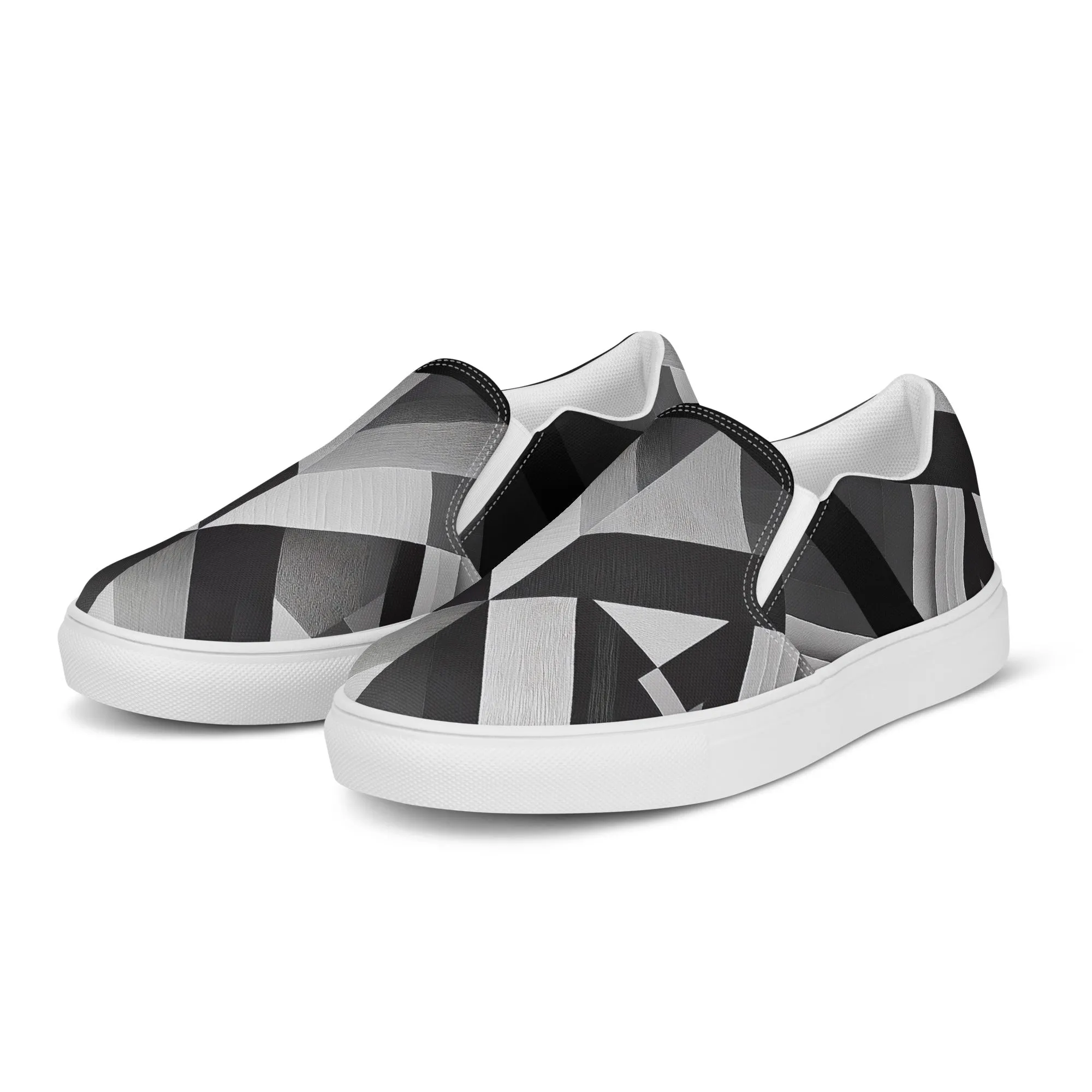 Men’s Slip-on Canvas Stamp-3
