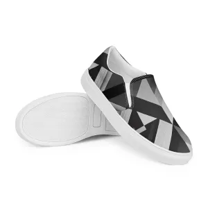 Men’s Slip-on Canvas Stamp-3