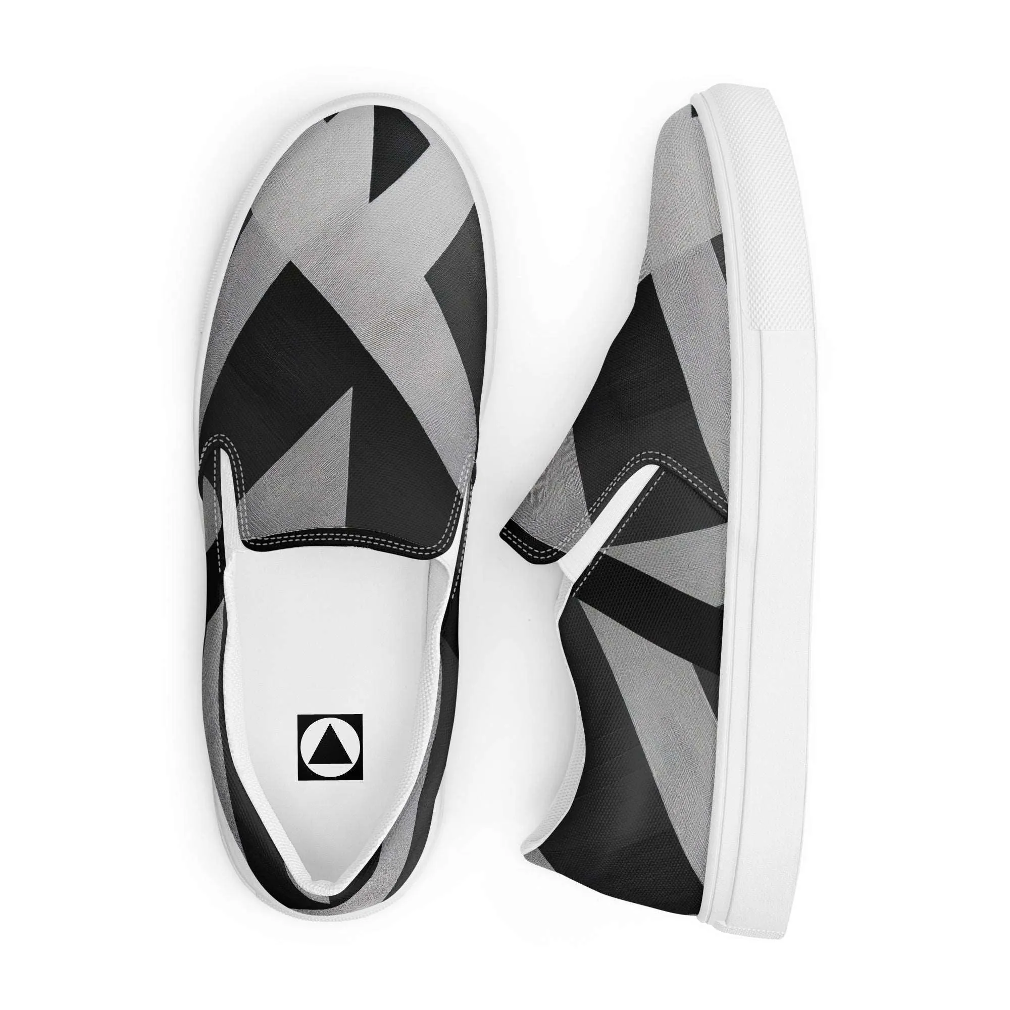 Men’s Slip-on Canvas Stamp-4