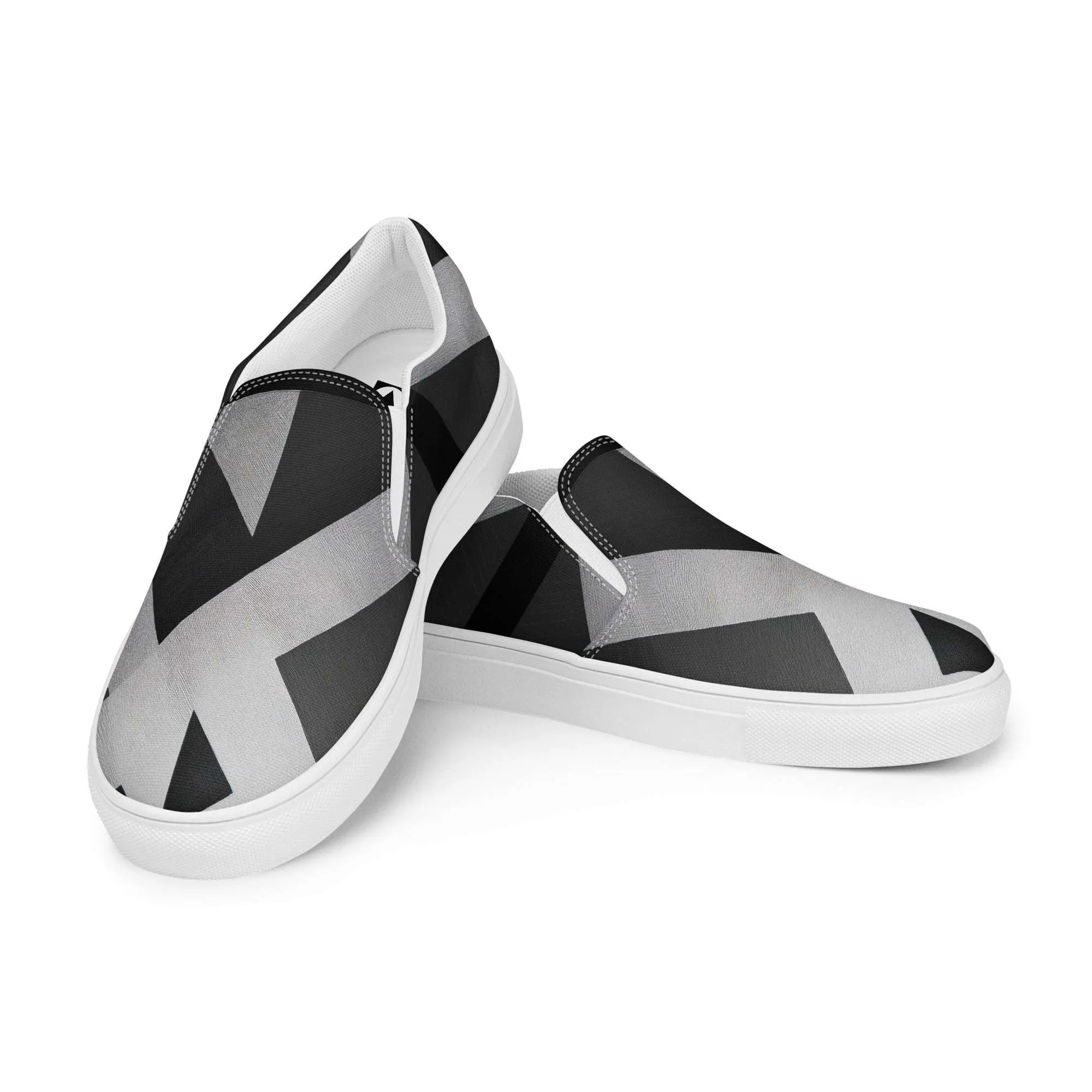 Men’s Slip-on Canvas Stamp-4