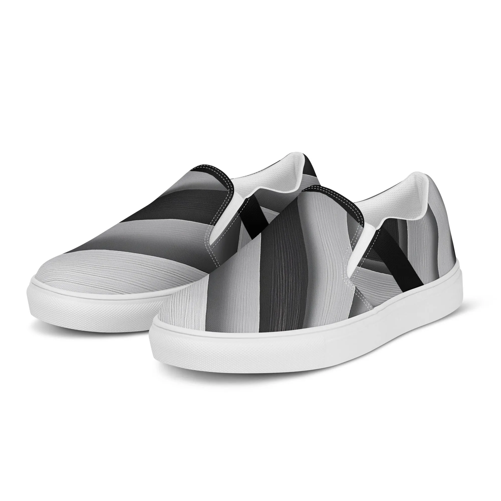Men’s Slip-on Canvas Stamp-5