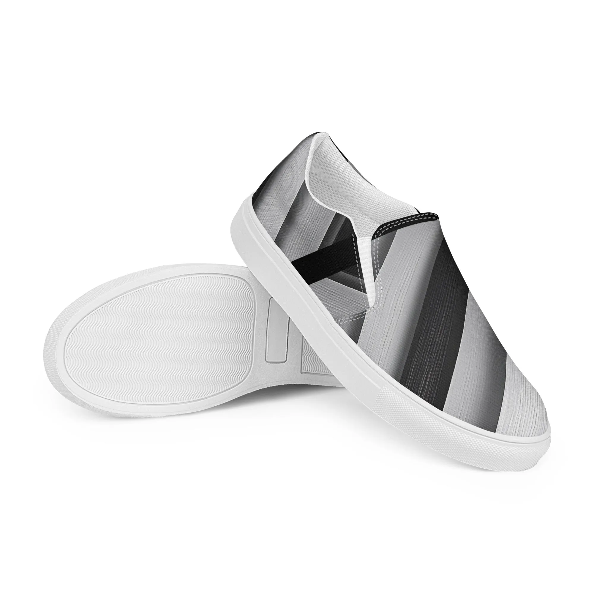 Men’s Slip-on Canvas Stamp-5
