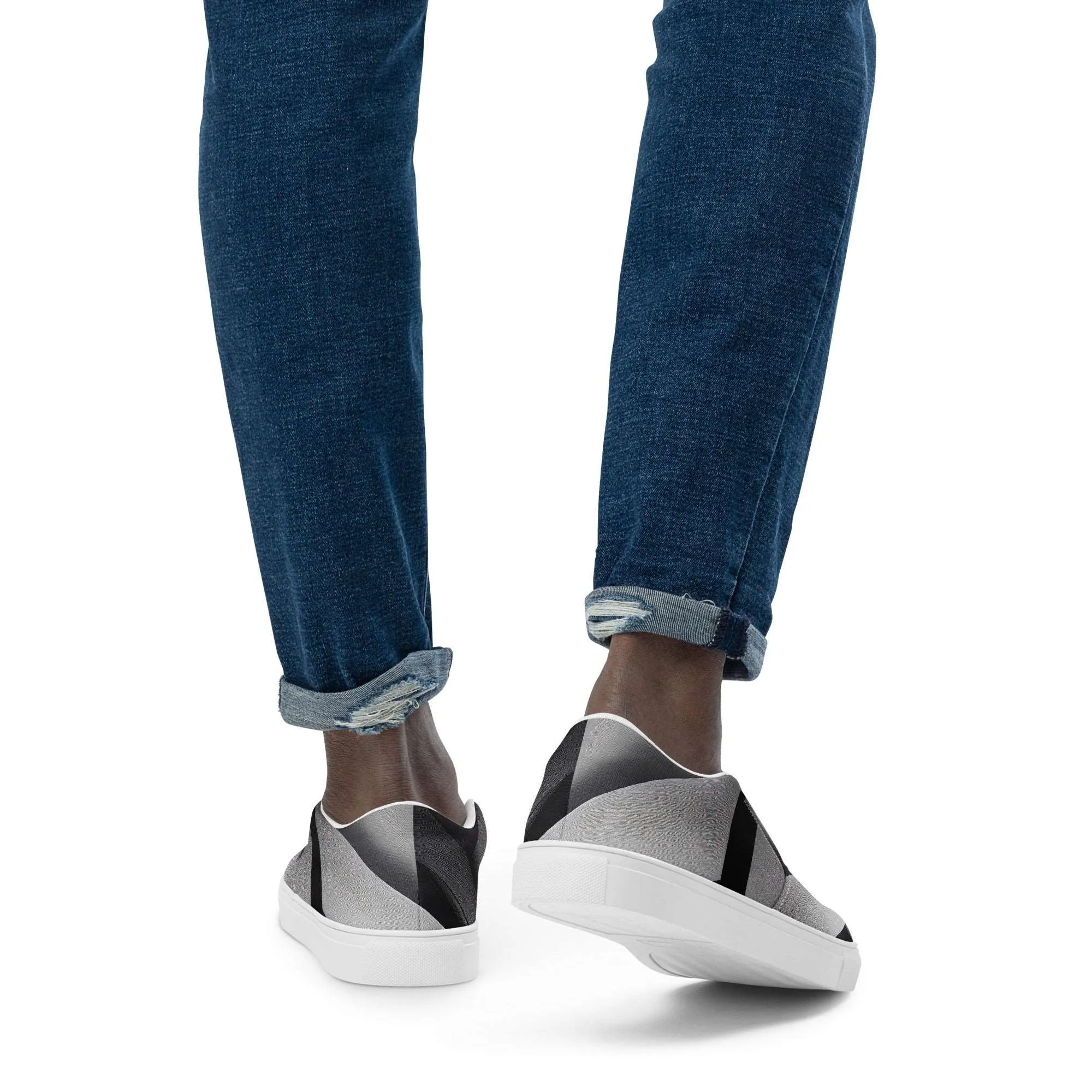 Men’s Slip-on Canvas Stamp-6