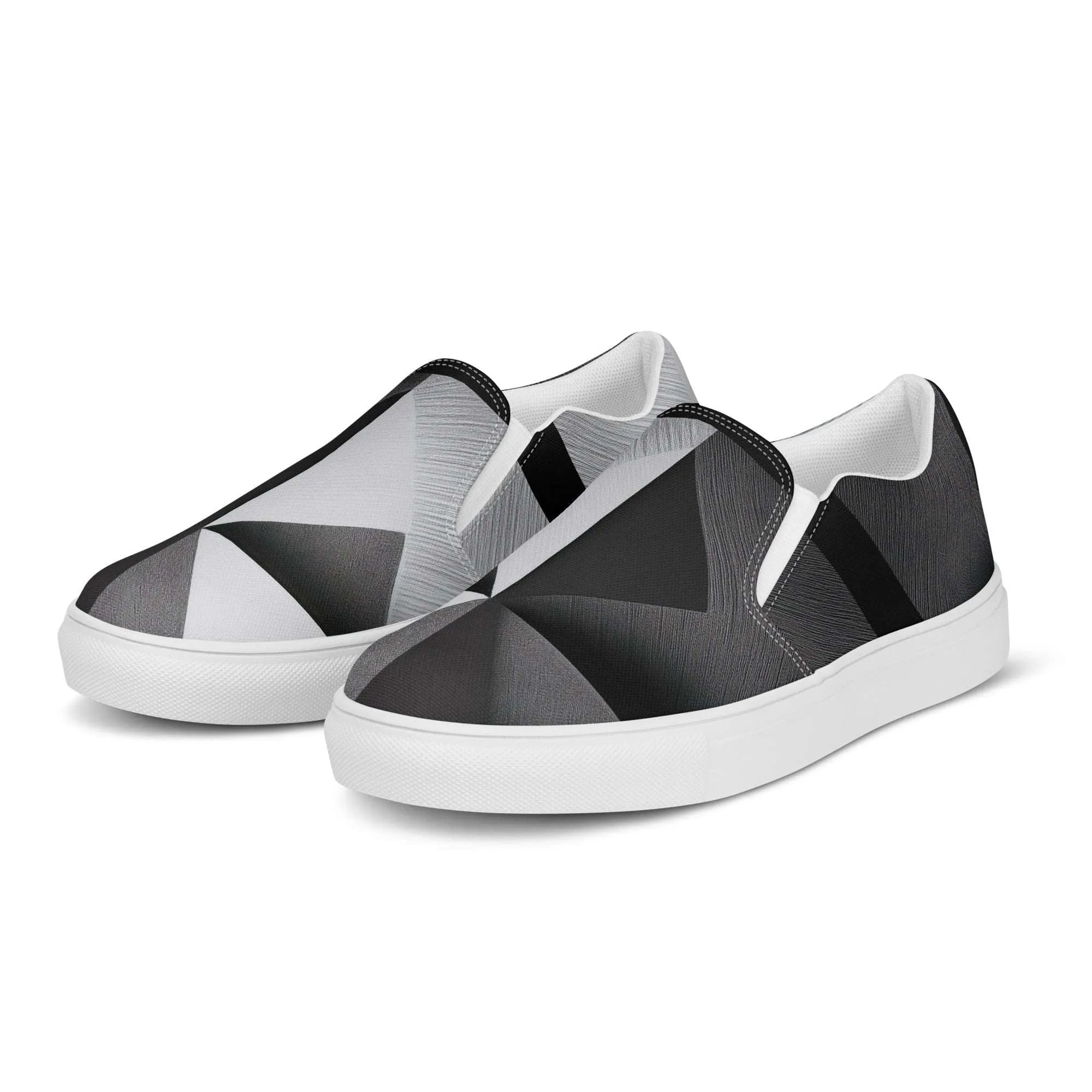 Men’s Slip-on Canvas Stamp-7