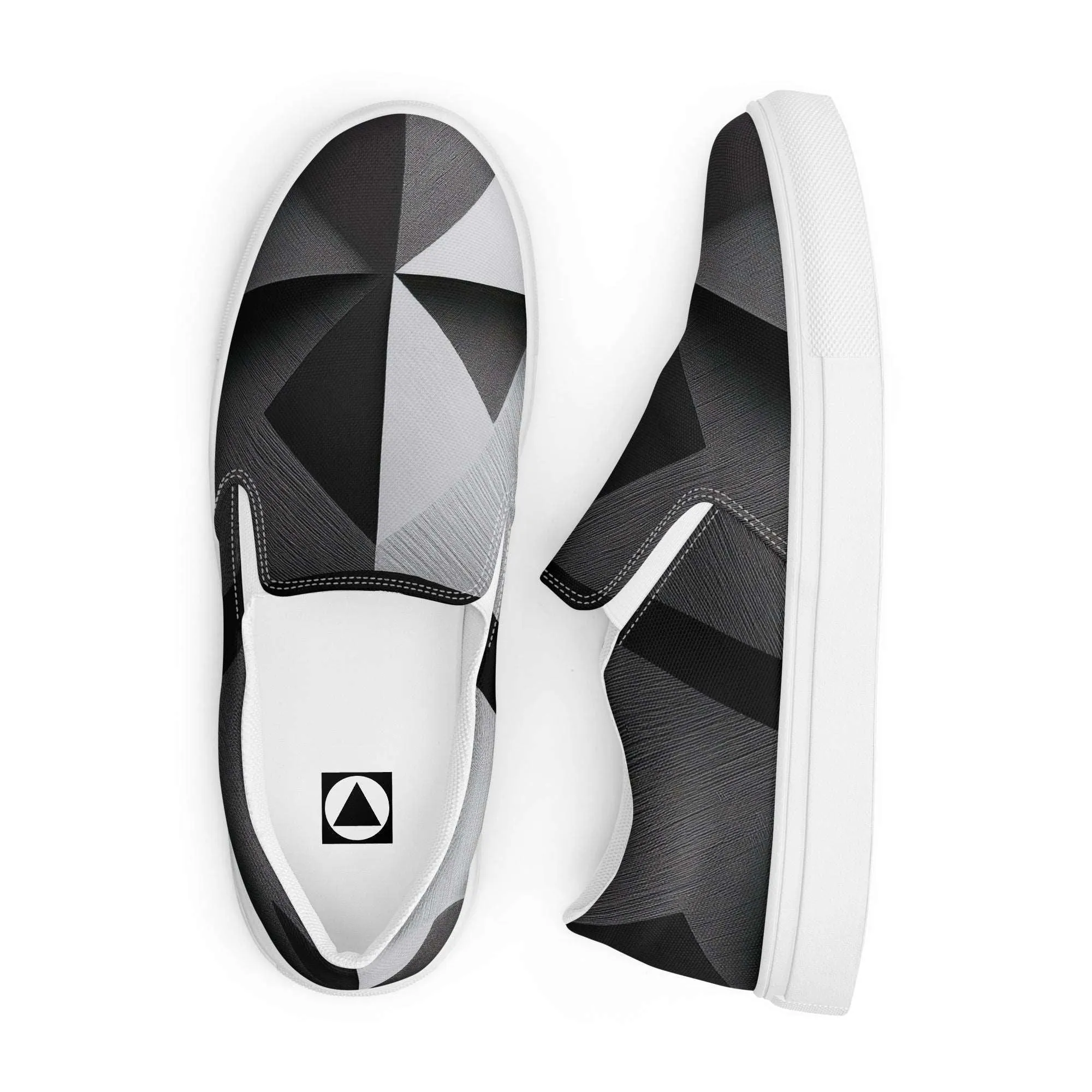 Men’s Slip-on Canvas Stamp-7