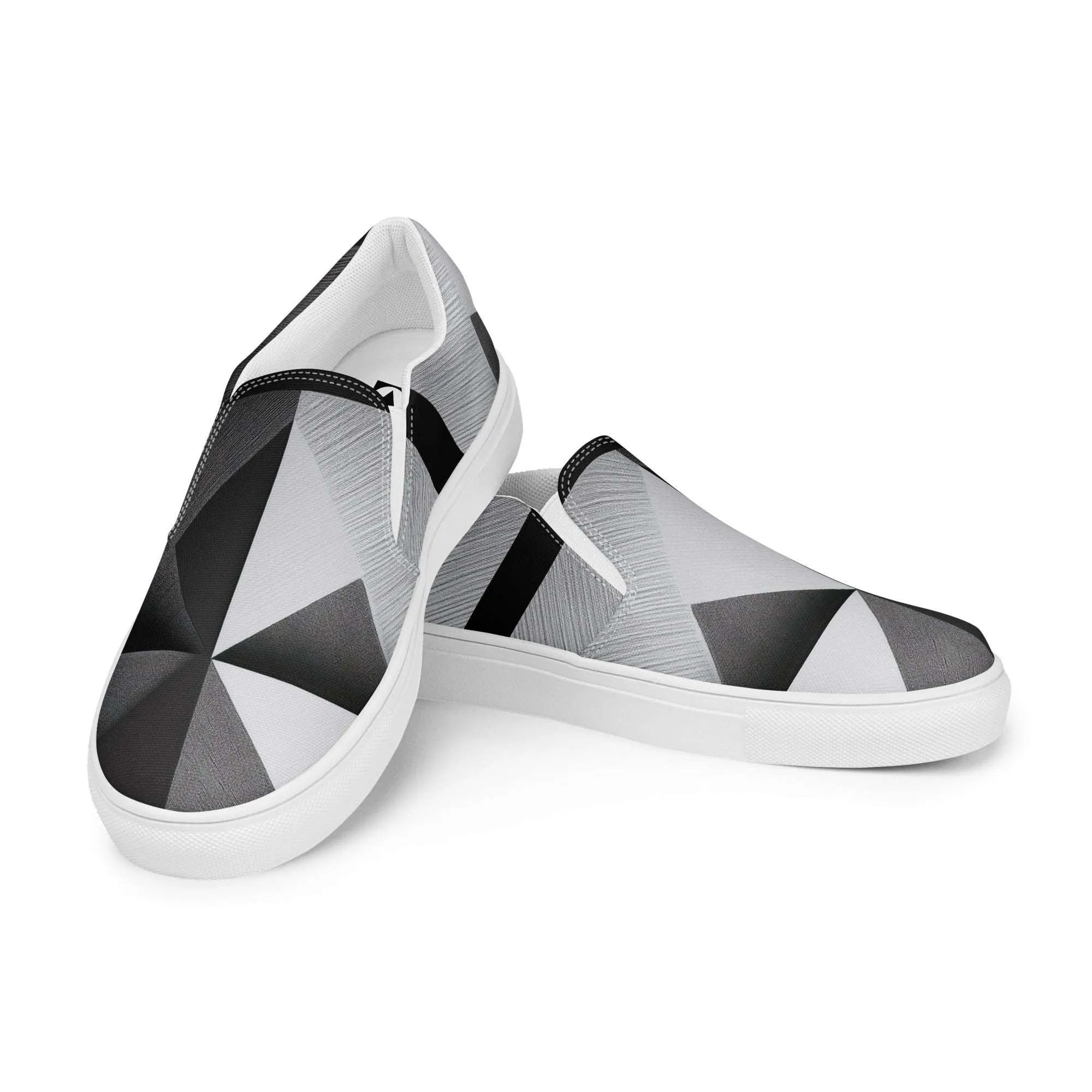 Men’s Slip-on Canvas Stamp-7