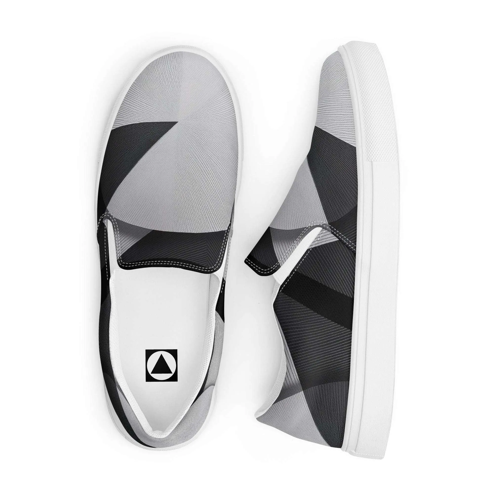 Men’s Slip-on Canvas Stamp-8