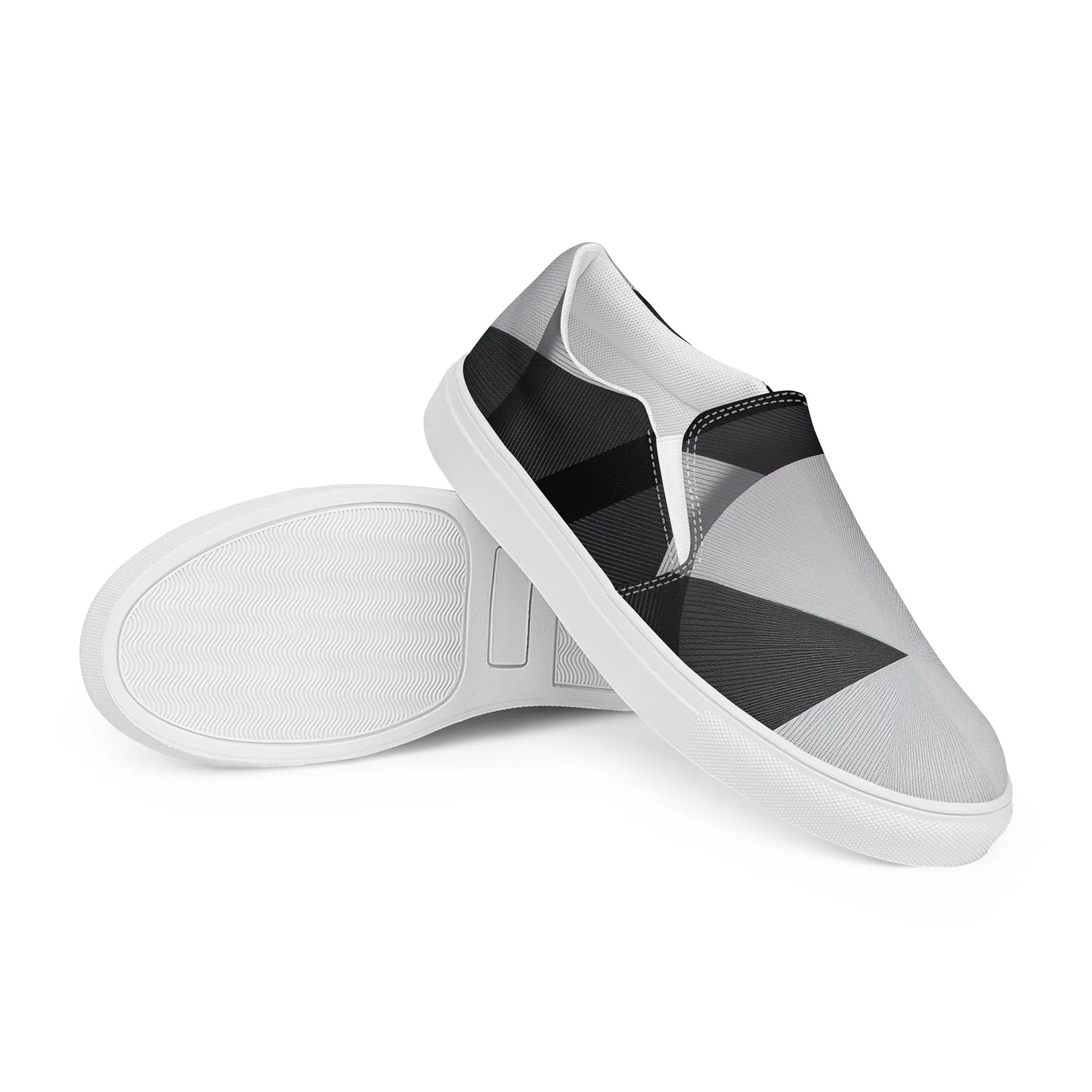 Men’s Slip-on Canvas Stamp-8