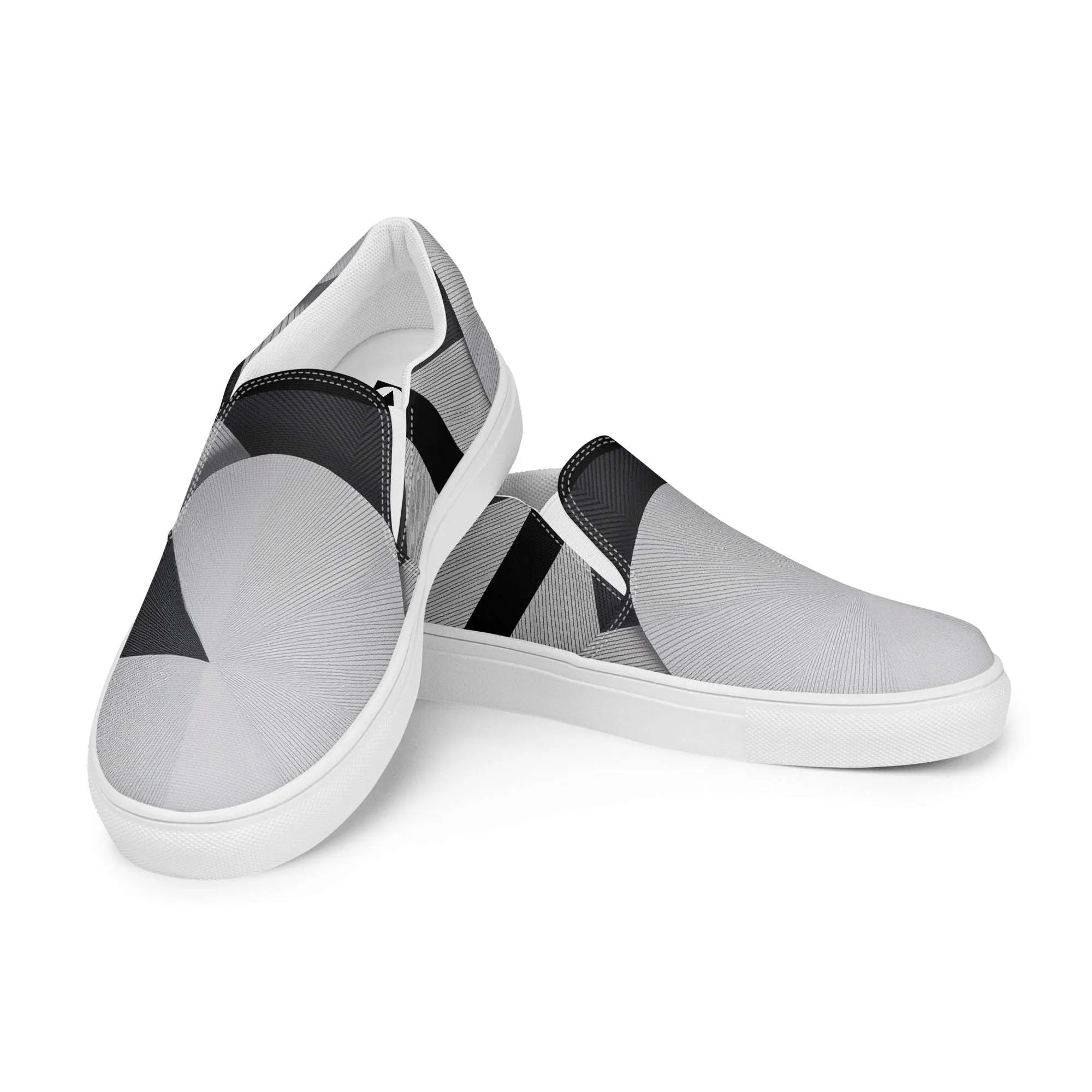 Men’s Slip-on Canvas Stamp-8