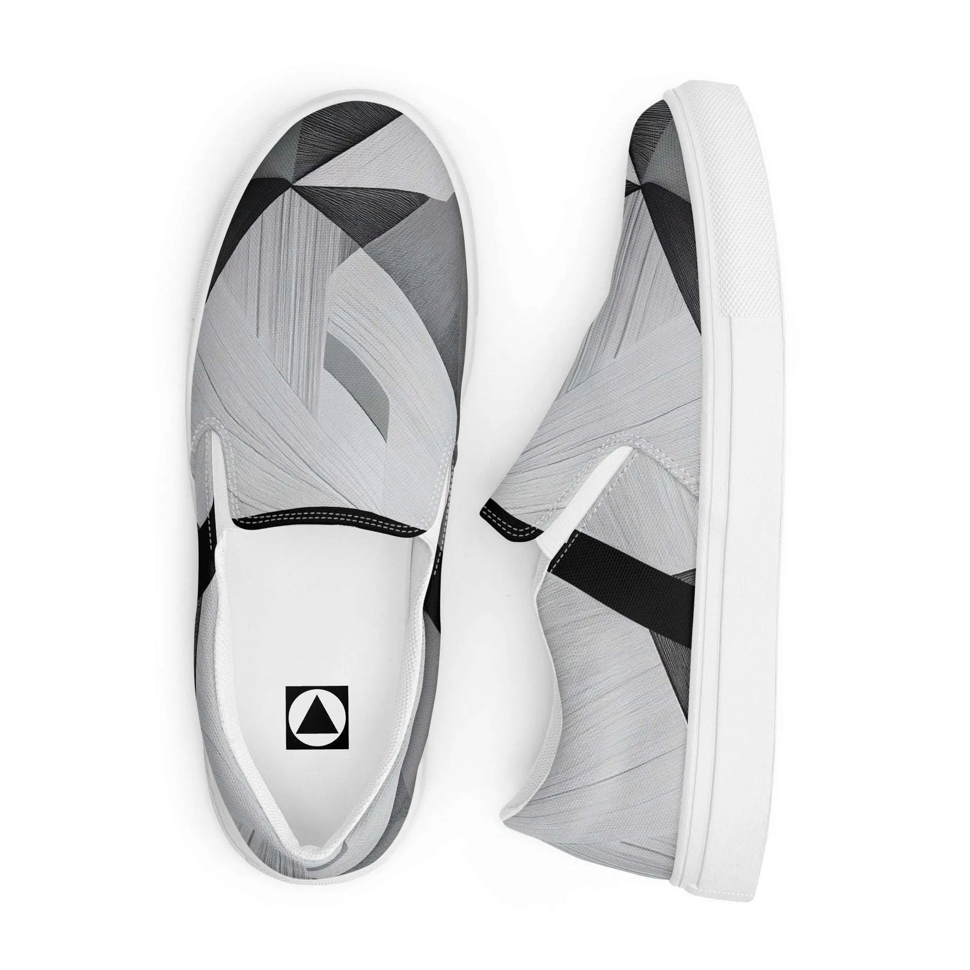 Men’s Slip-on Canvas Stamp-9