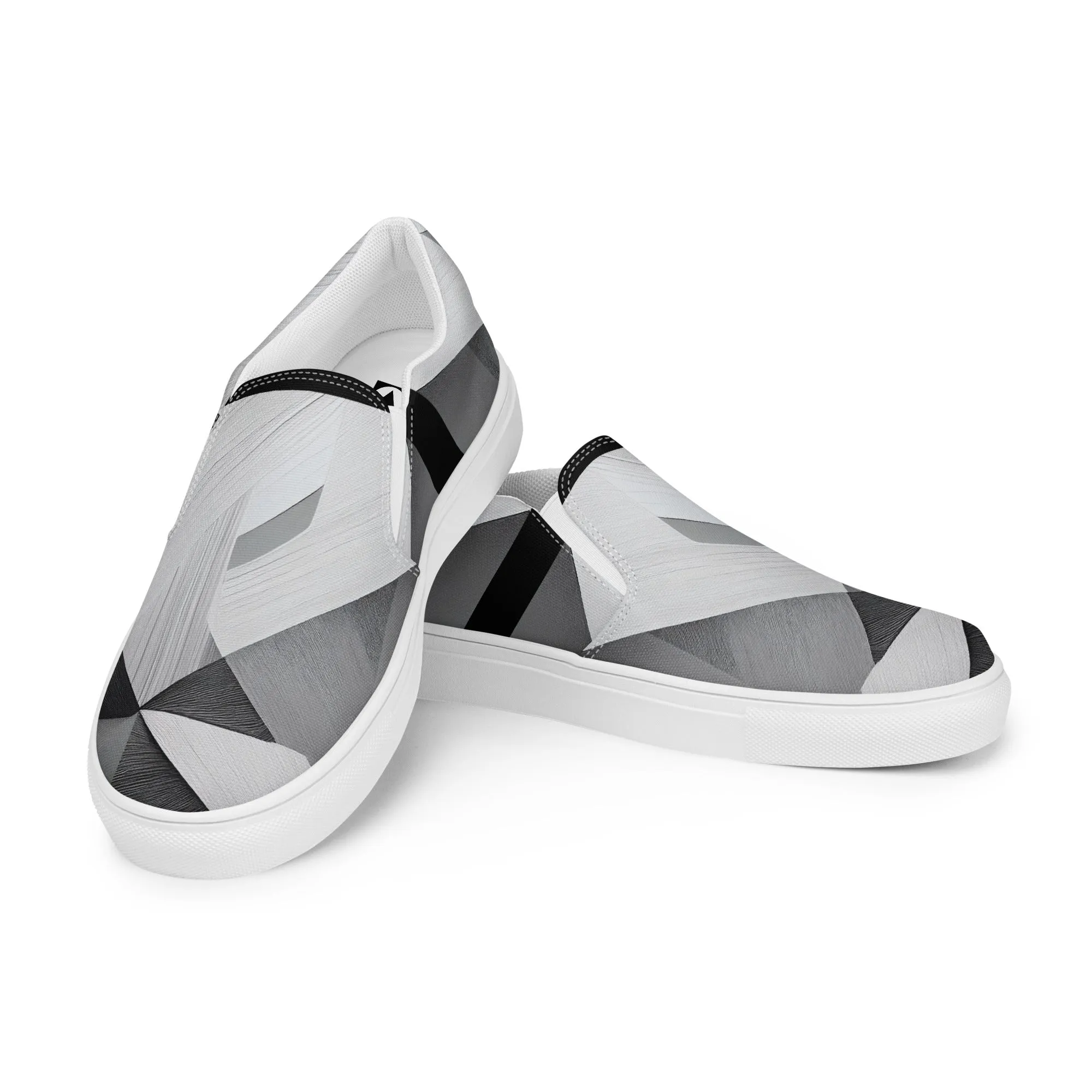 Men’s Slip-on Canvas Stamp-9