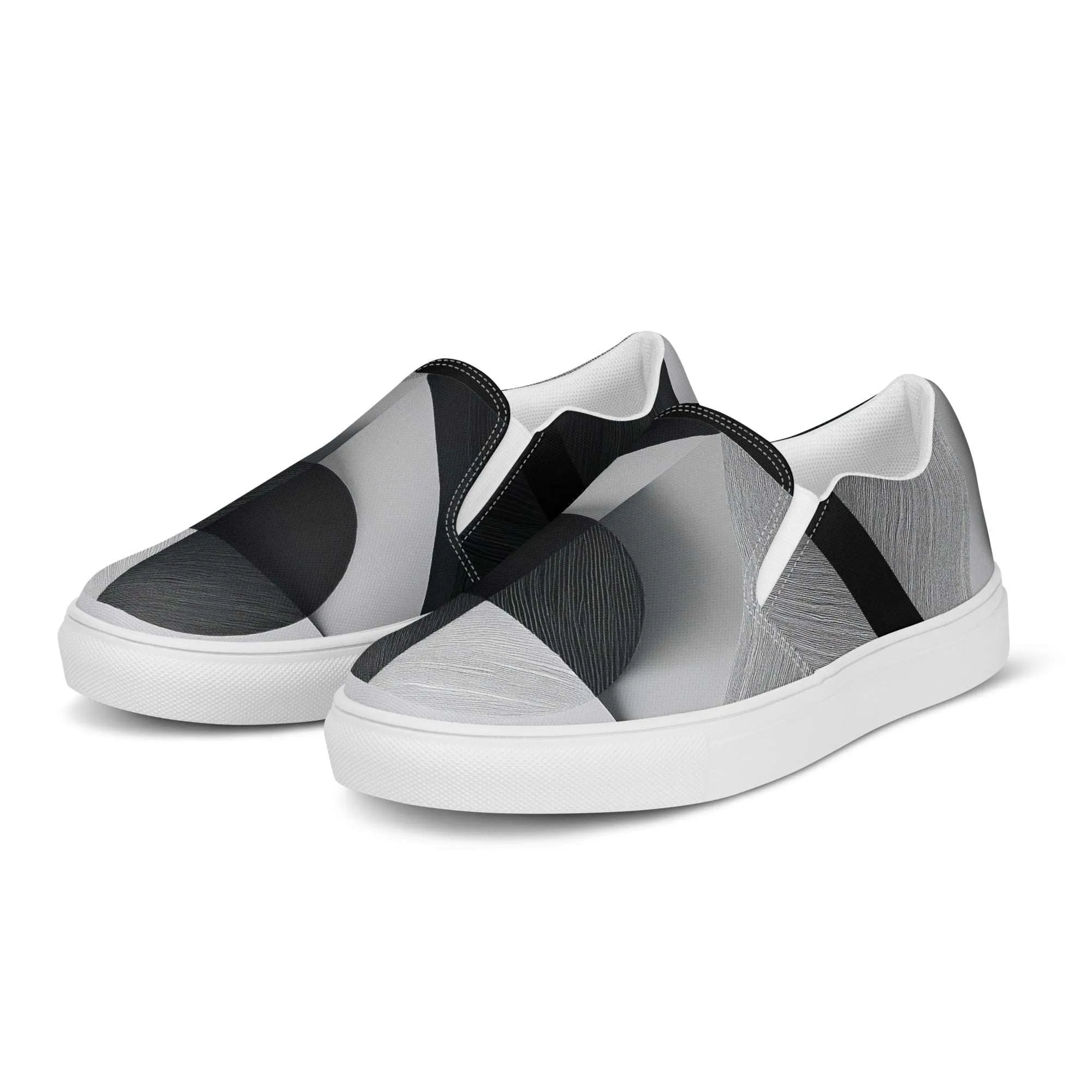 Men’s Slip-on Canvas Stamp