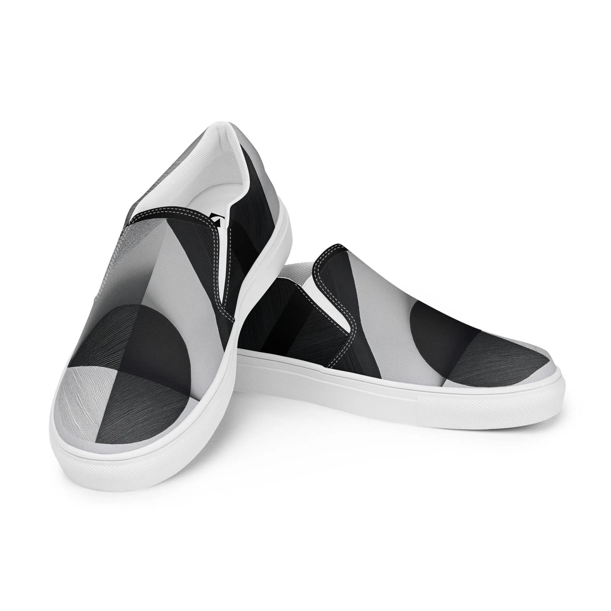Men’s Slip-on Canvas Stamp