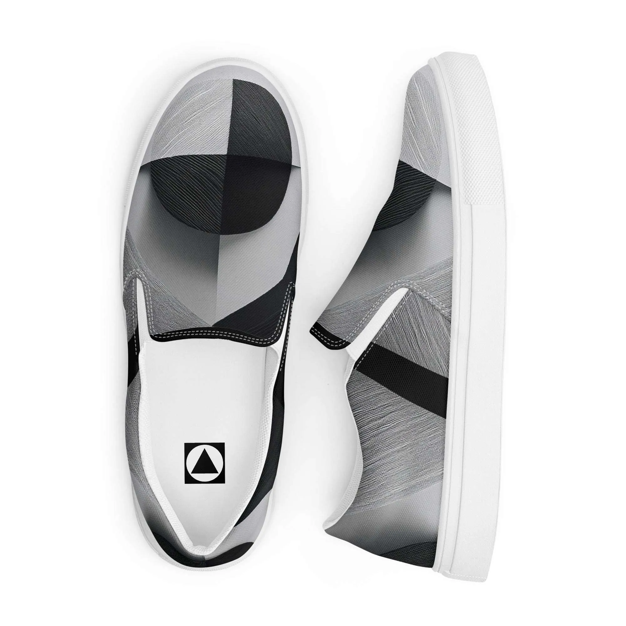 Men’s Slip-on Canvas Stamp