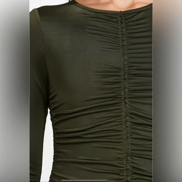MINKPINK Willow Ruched Jersey Dress