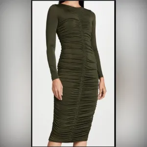 MINKPINK Willow Ruched Jersey Dress
