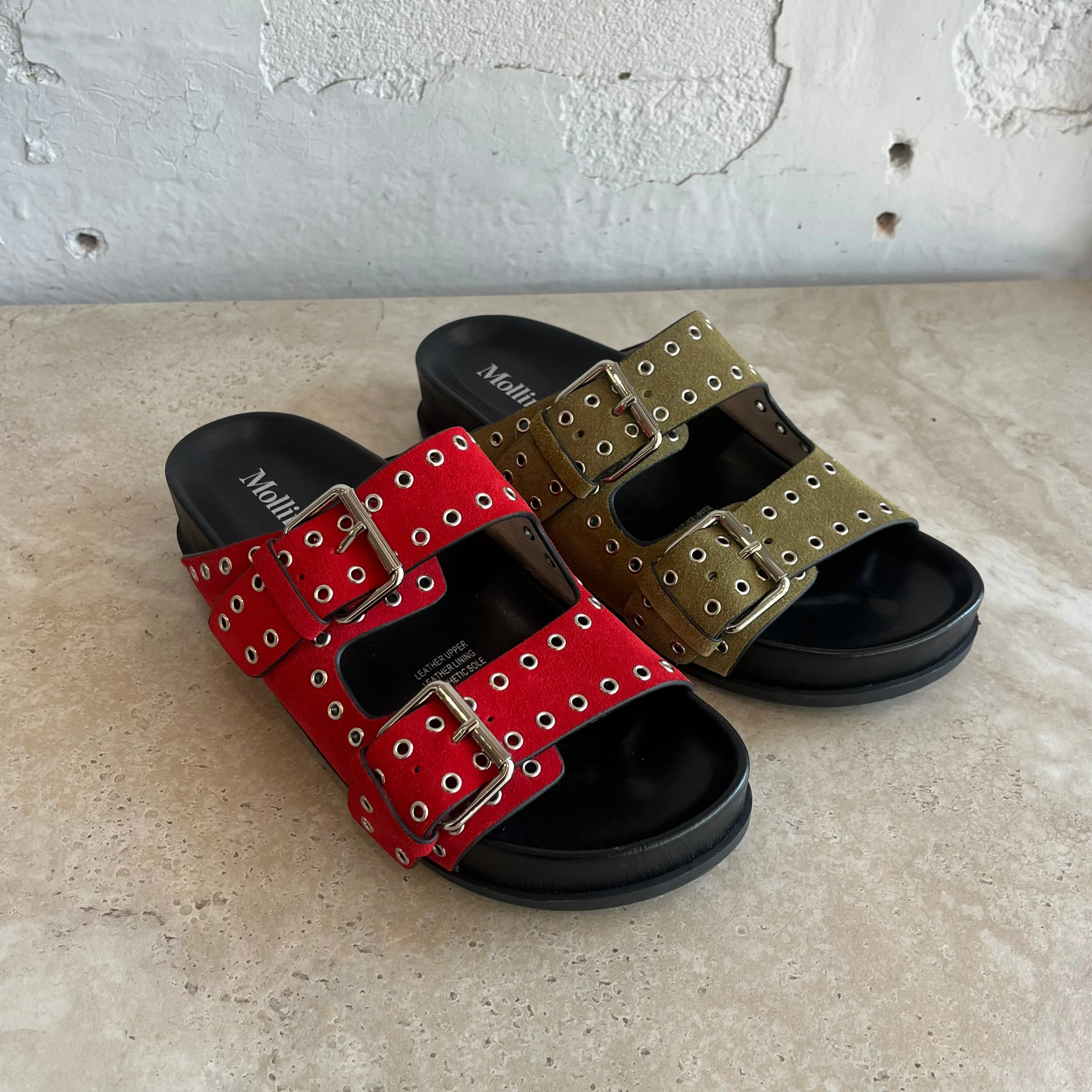 Mollini Ciana Red Suede