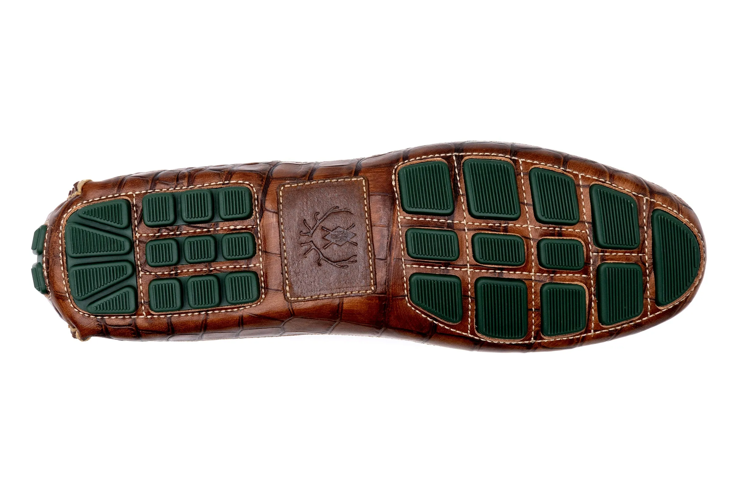 Monte Carlo Saddle Leather Penny Loafers - Pecan