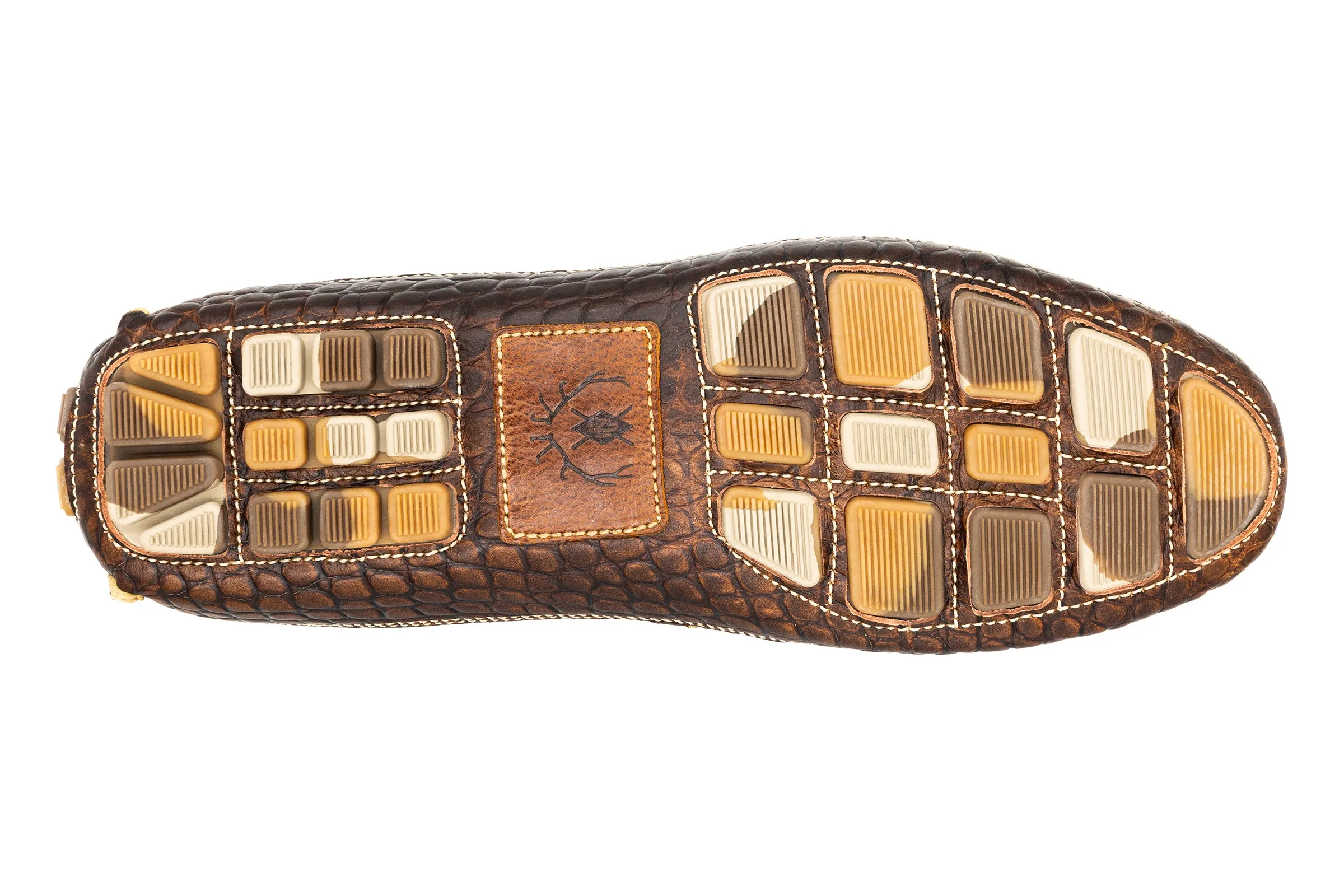 Monte Carlo Suede Horse Bit Loafers - French Roast