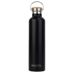 MontiiCo Mega Drink Bottle - Coal 1 Litre