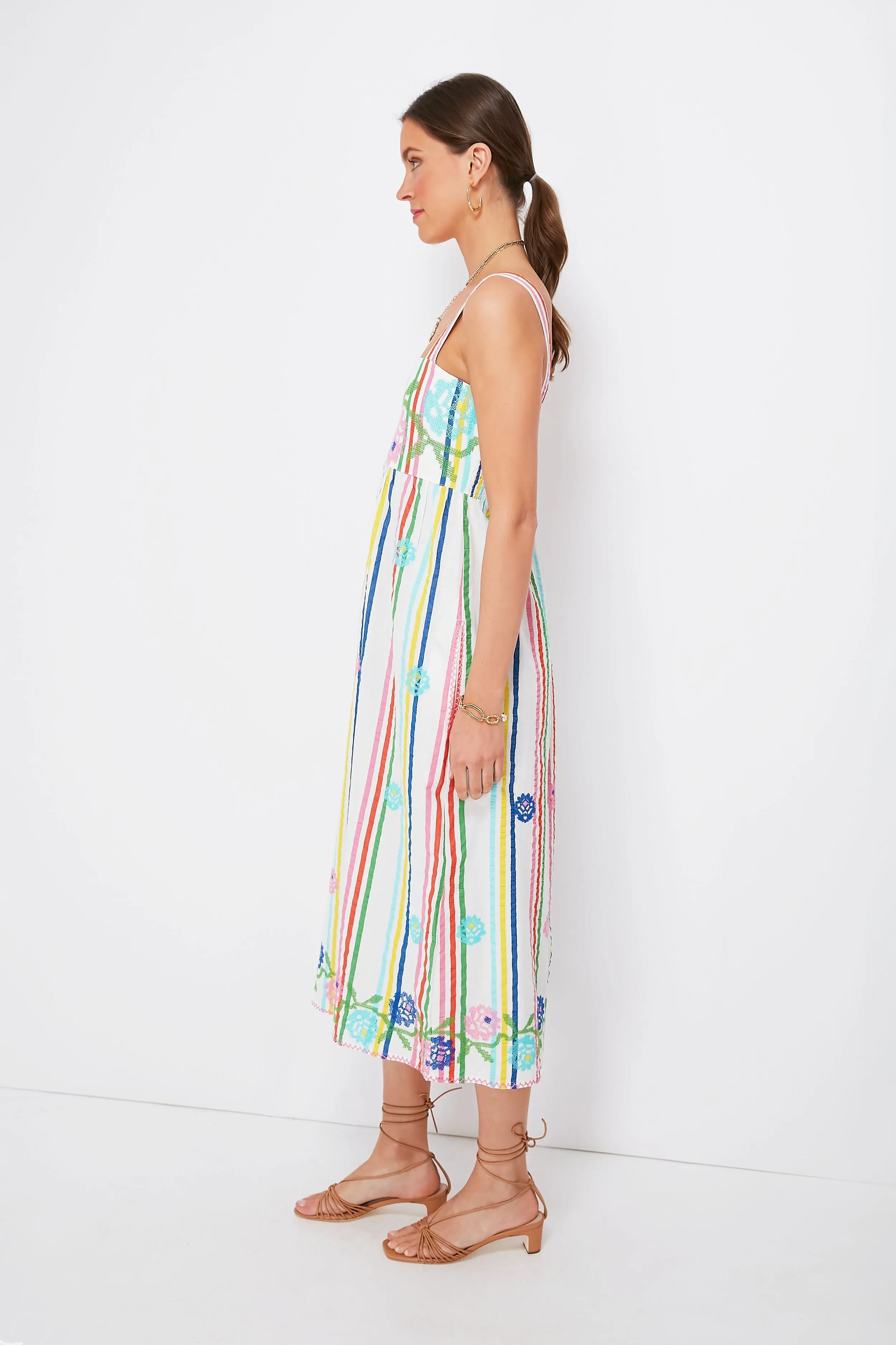 Multi Stripe Agate Dress