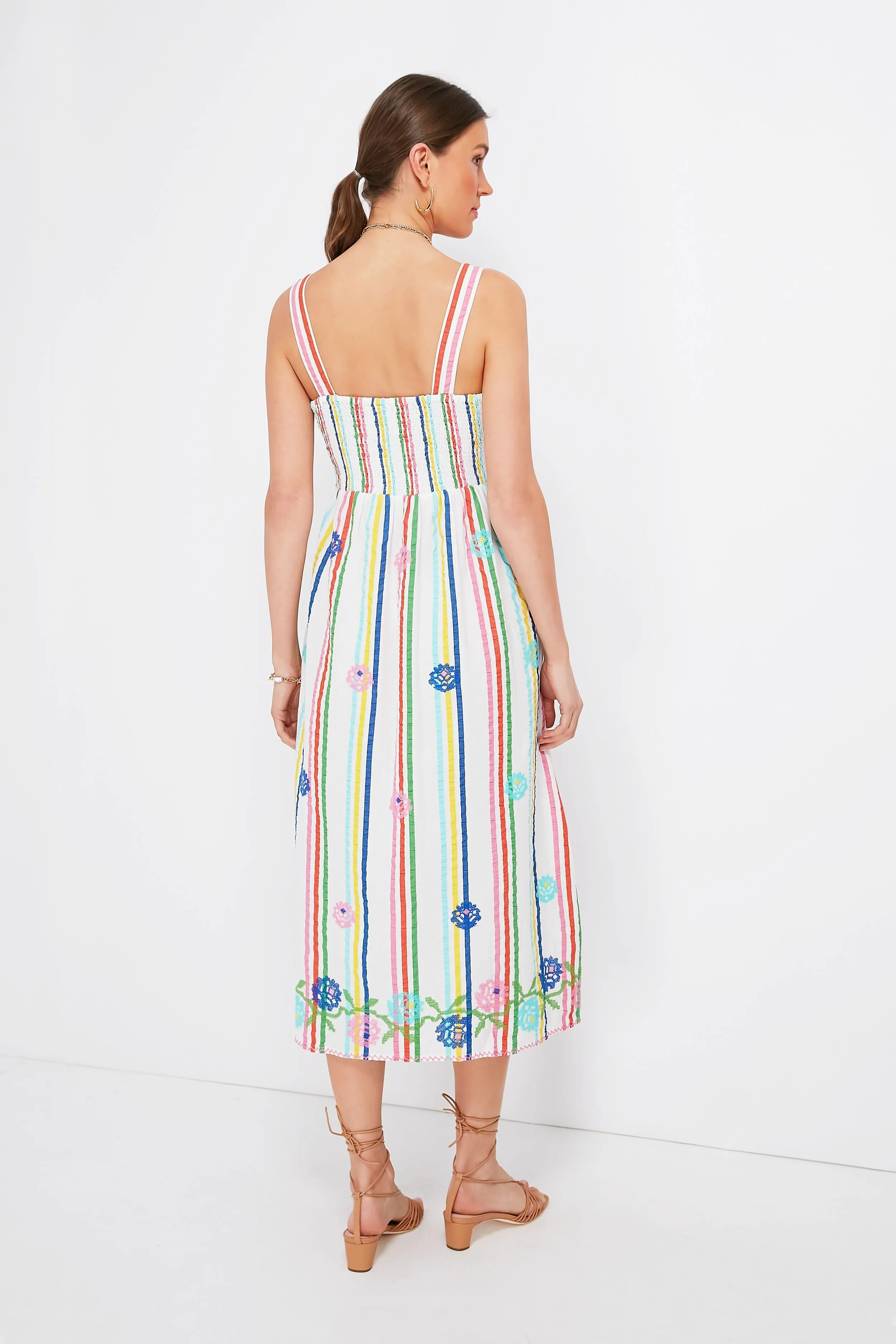 Multi Stripe Agate Dress