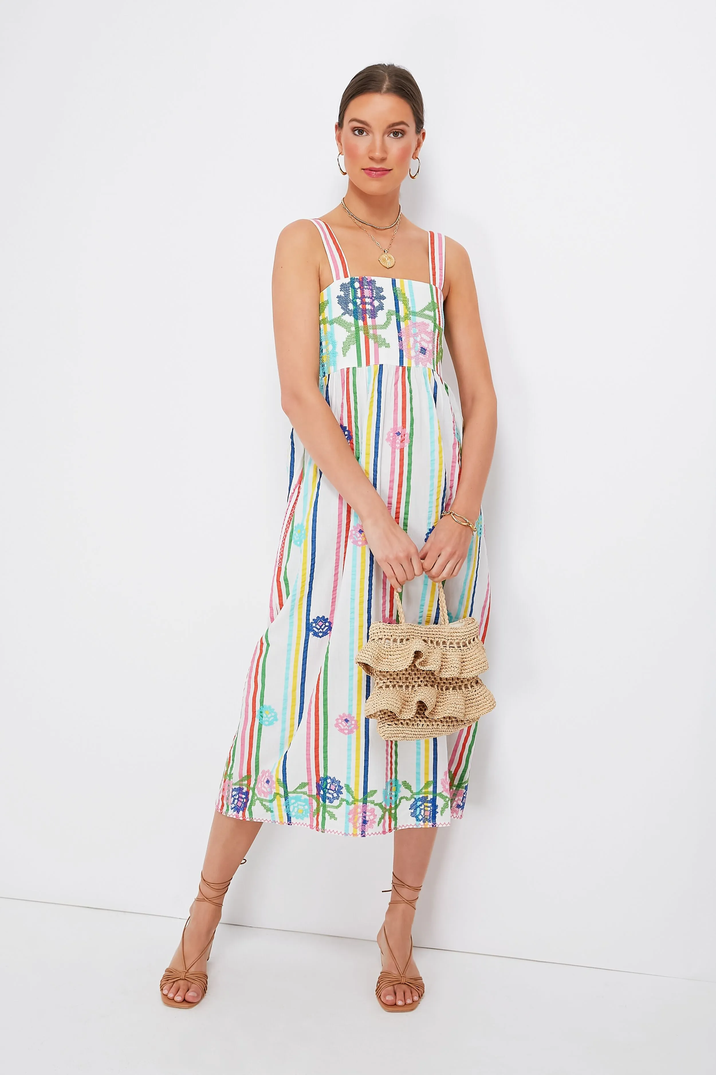 Multi Stripe Agate Dress