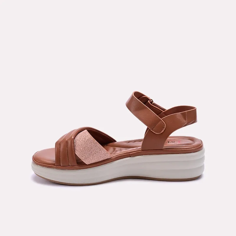 Mustard Chunky Heel Casual Sandals 0421538