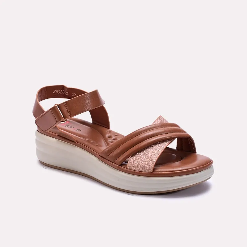 Mustard Chunky Heel Casual Sandals 0421538