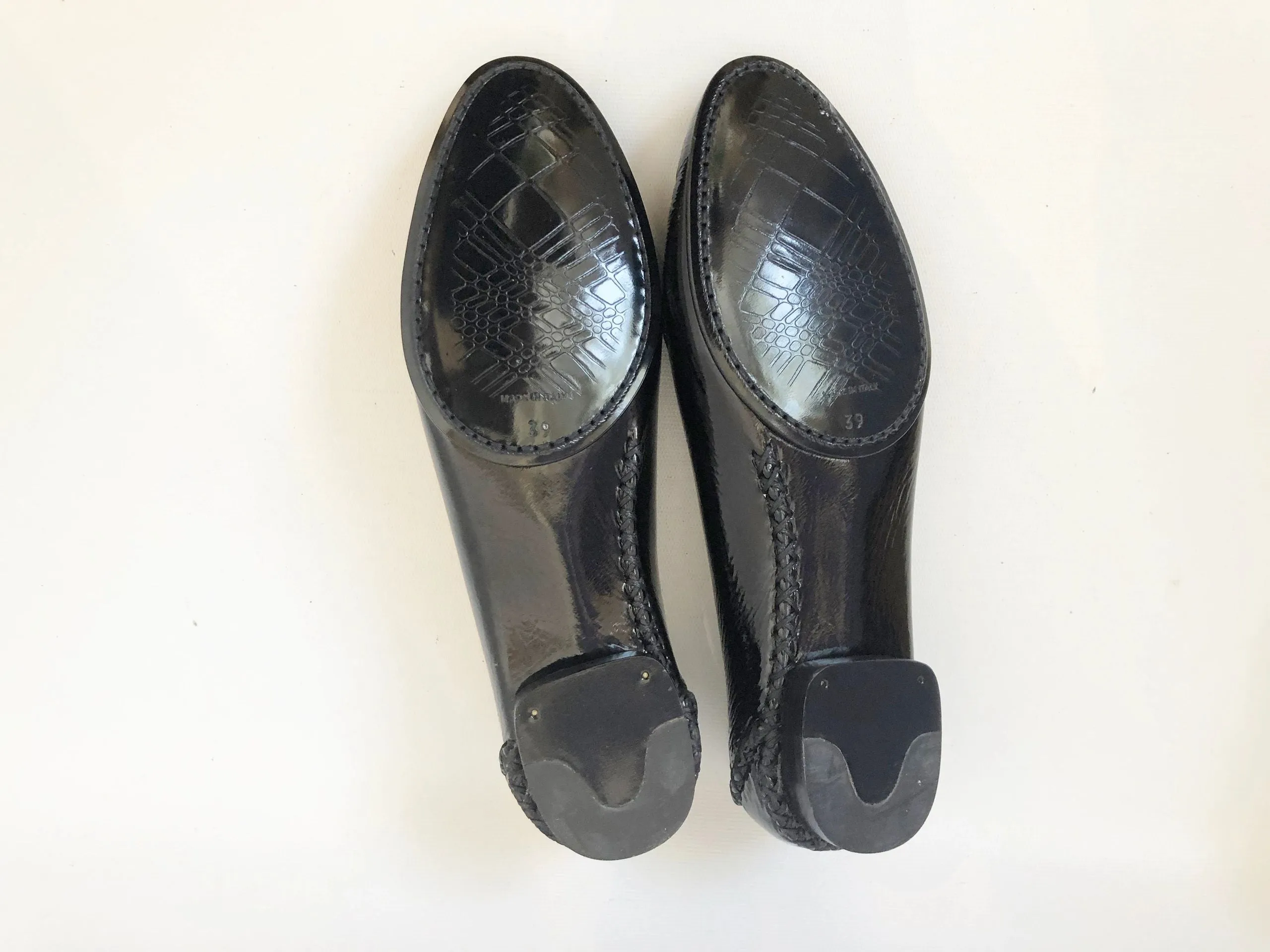 NEW Fratelli Rossetti Patent Leather Loafer Size 9