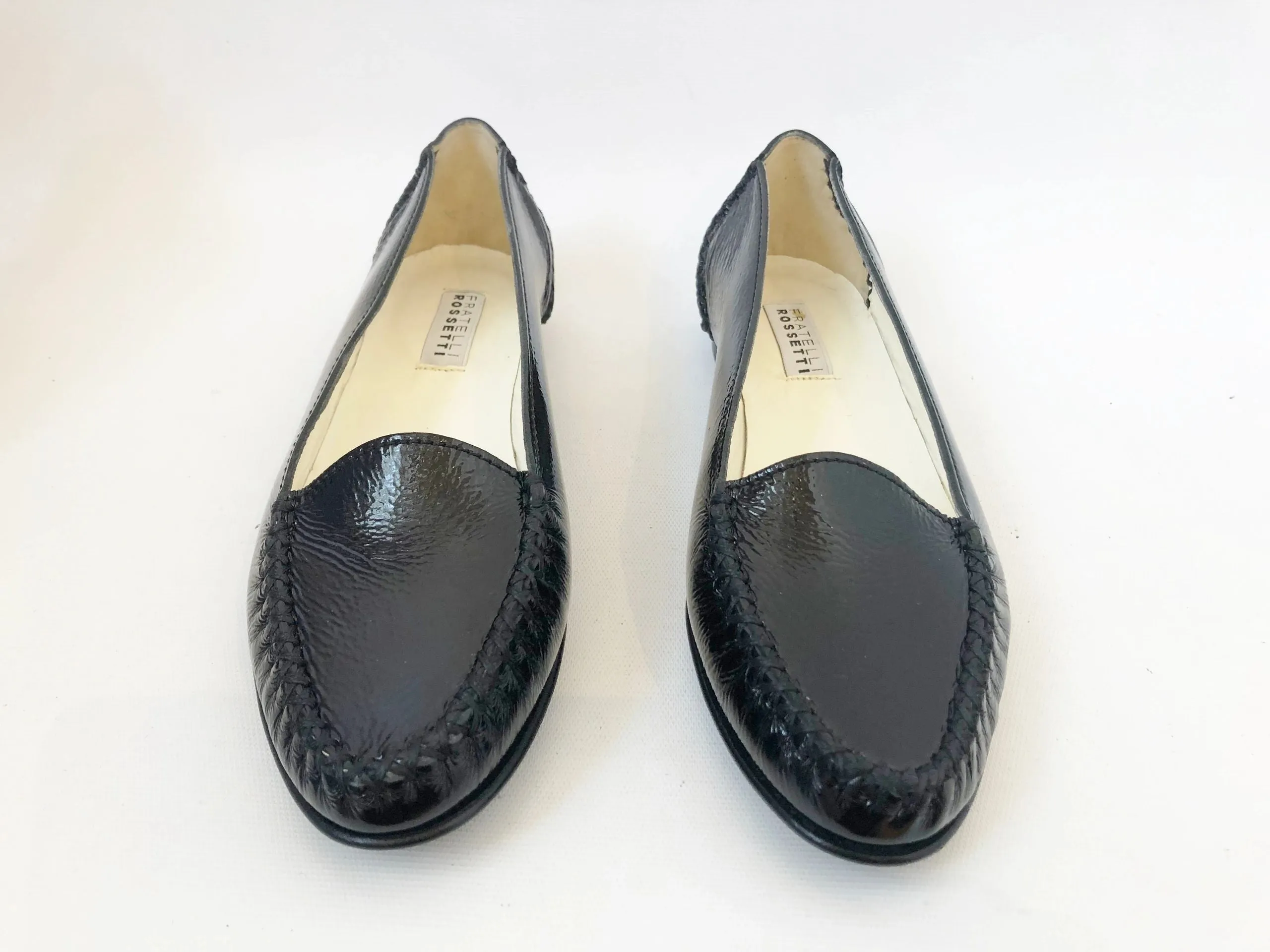 NEW Fratelli Rossetti Patent Leather Loafer Size 9
