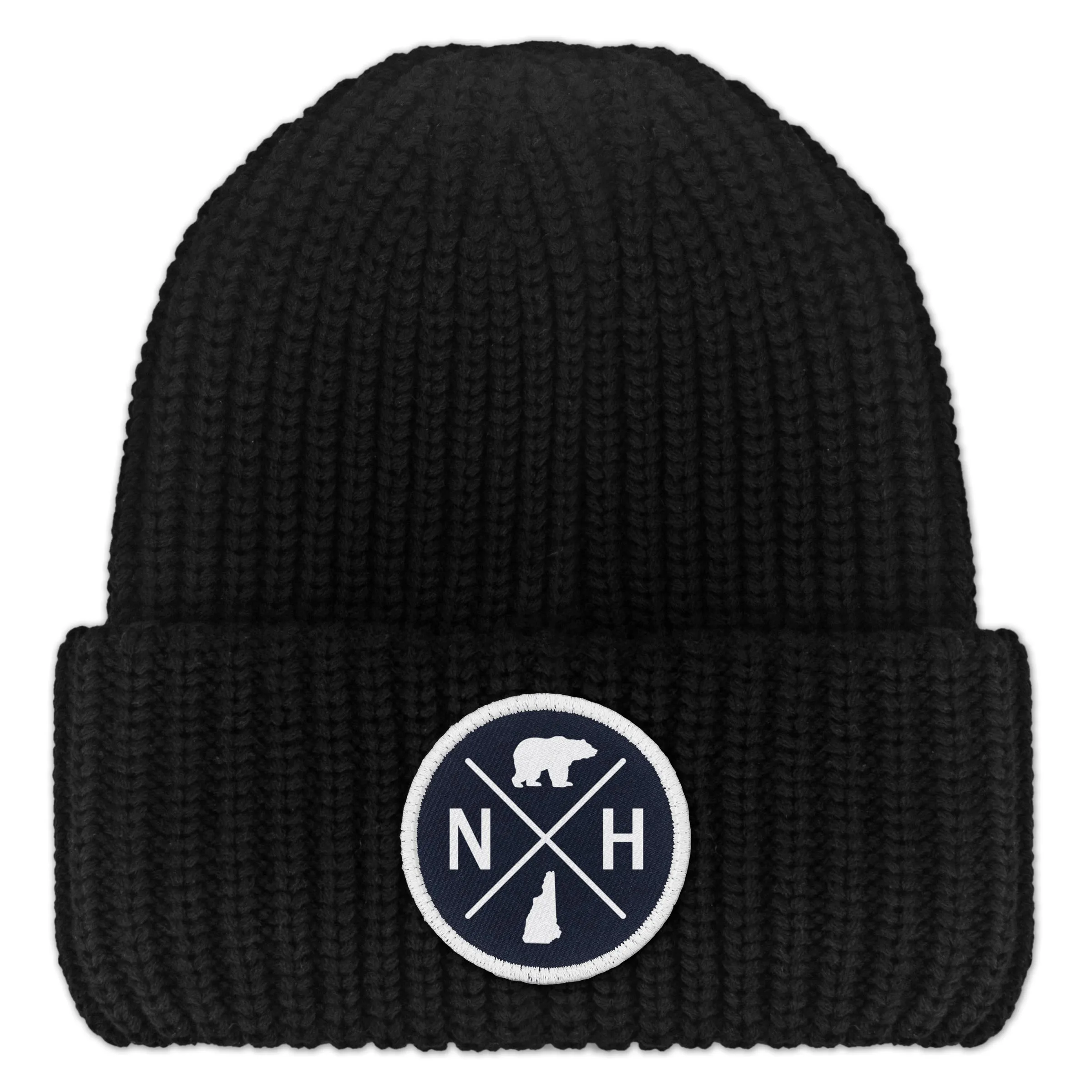 NH Circle Emblem Chunky Knit