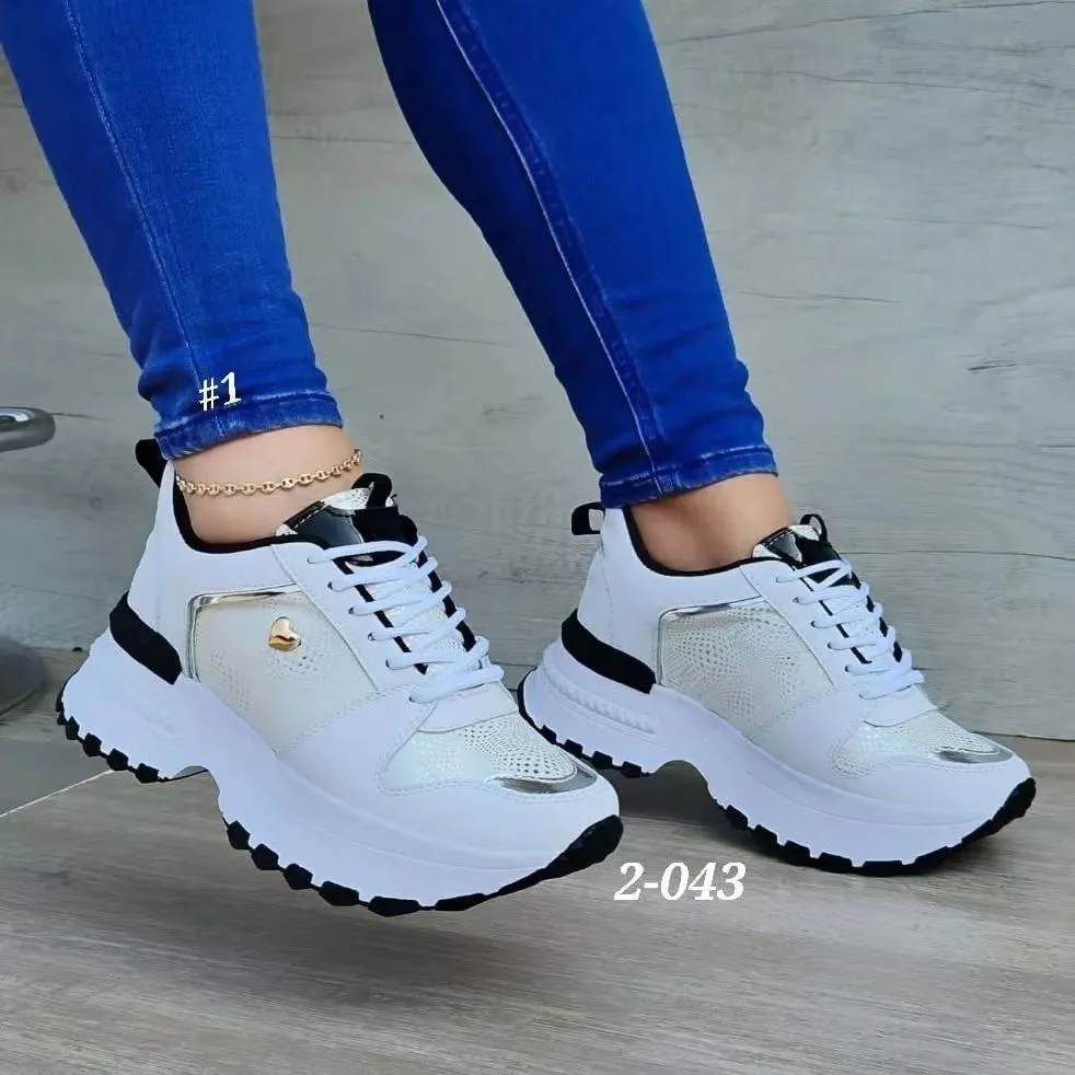 Nicola – Women's Heeled Sneakers