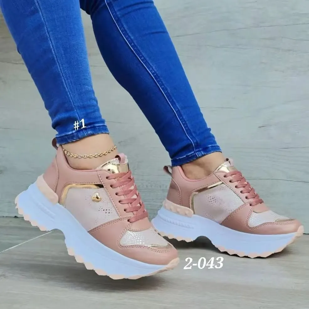 Nicola – Women's Heeled Sneakers