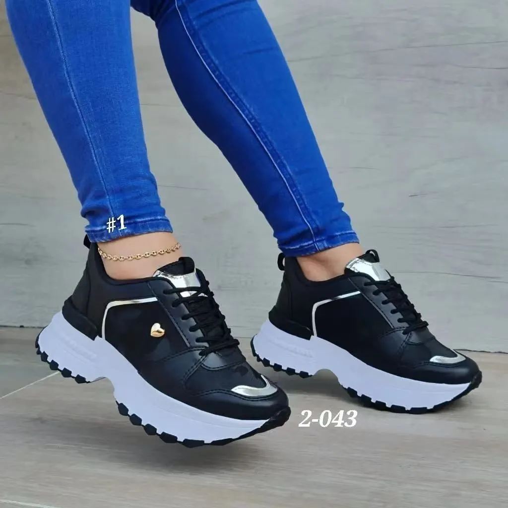 Nicola – Women's Heeled Sneakers