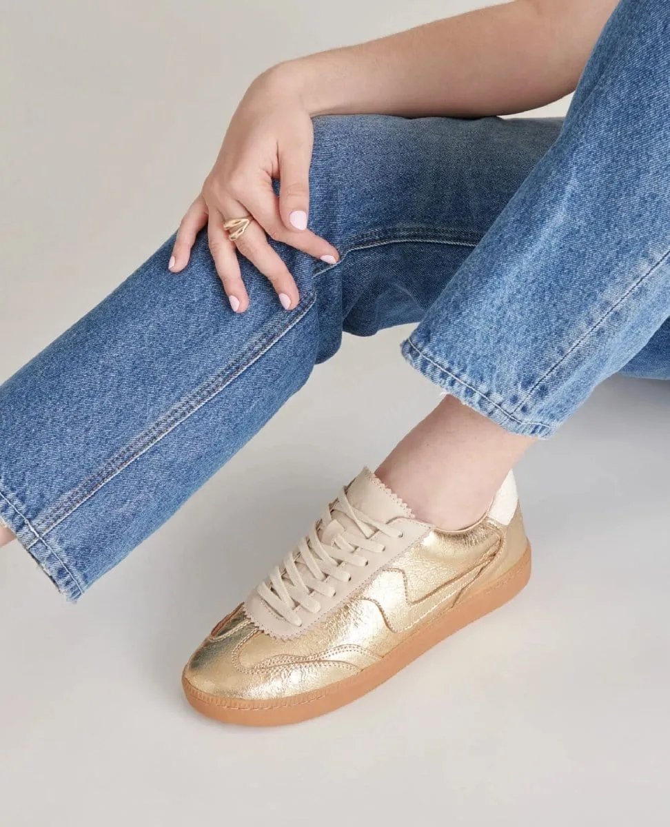 Notice Sneaker Gold Metallic