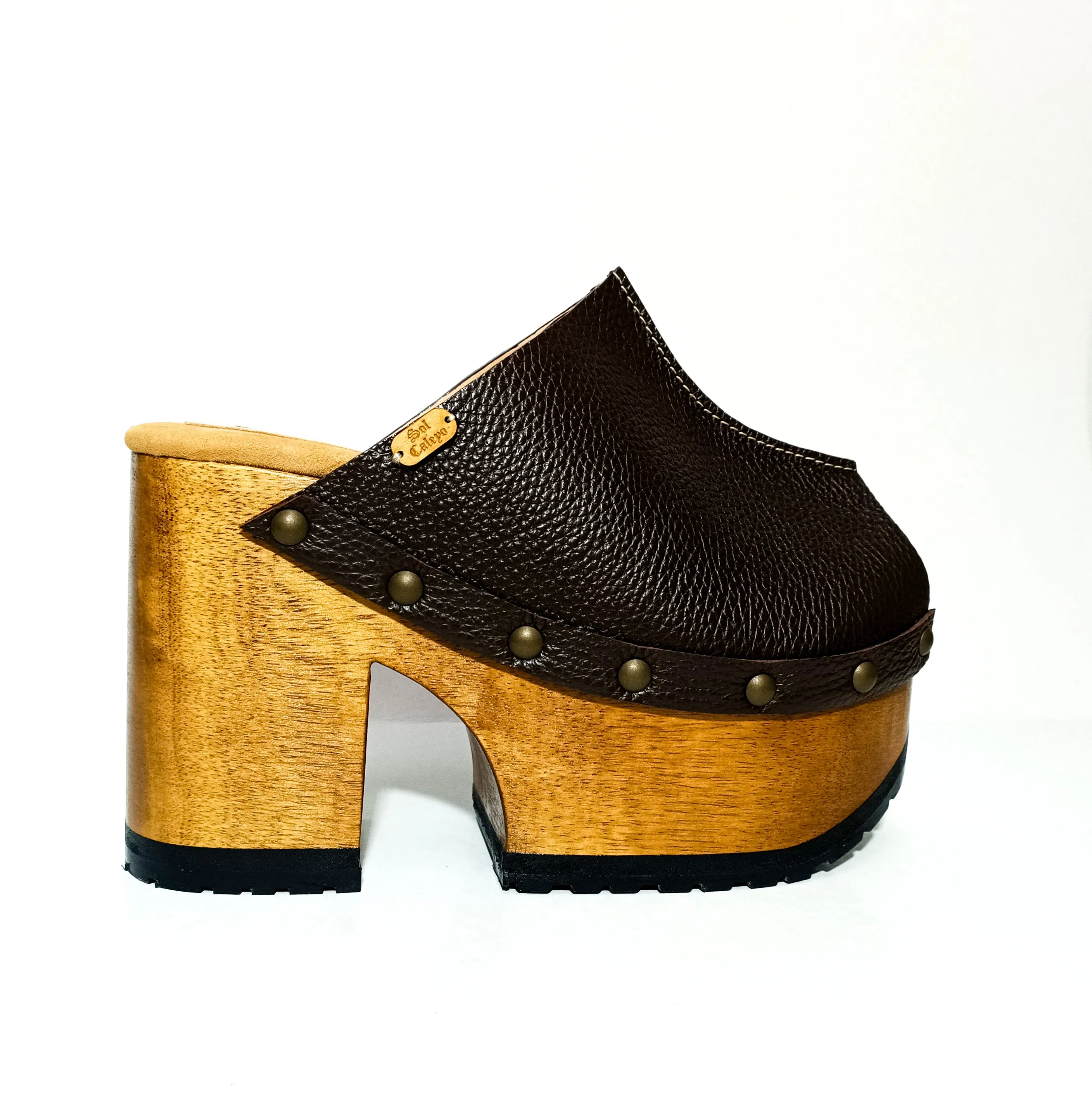 Old School Brown Clogs