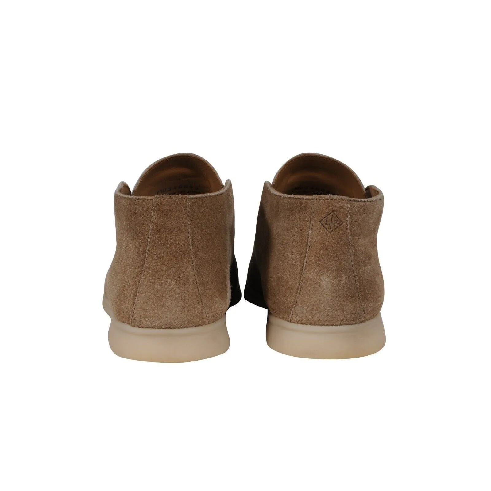 Open Walk US 9.5 EU 42.5 Slip On Chukka Brown Suede Loafers