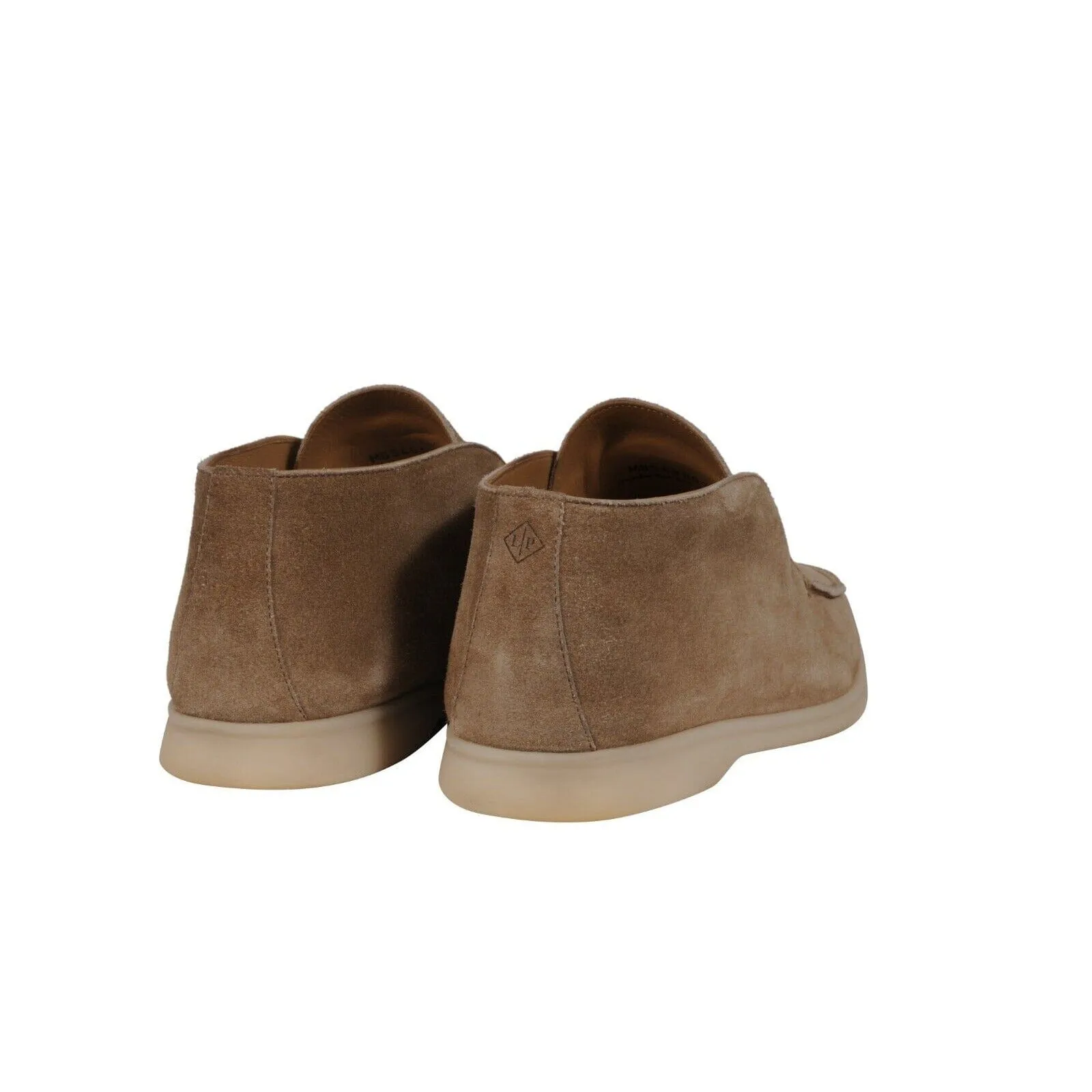 Open Walk US 9.5 EU 42.5 Slip On Chukka Brown Suede Loafers