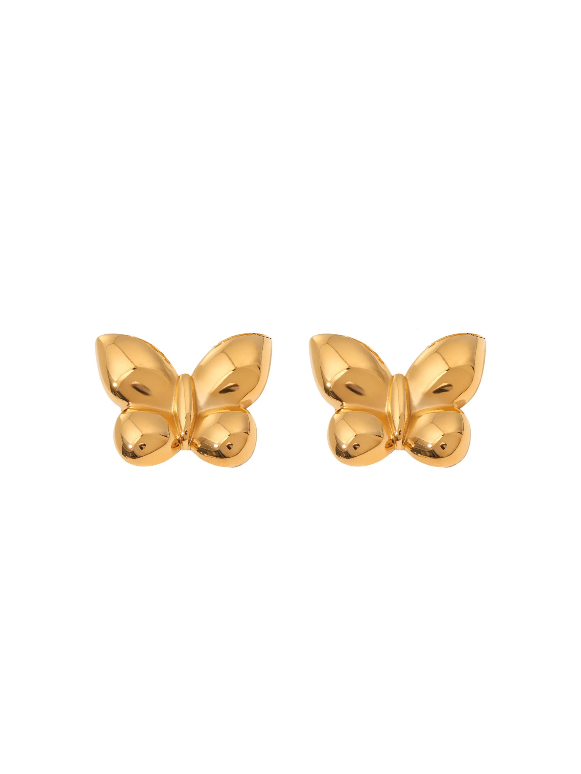 Par Arete Mariposa Chunky