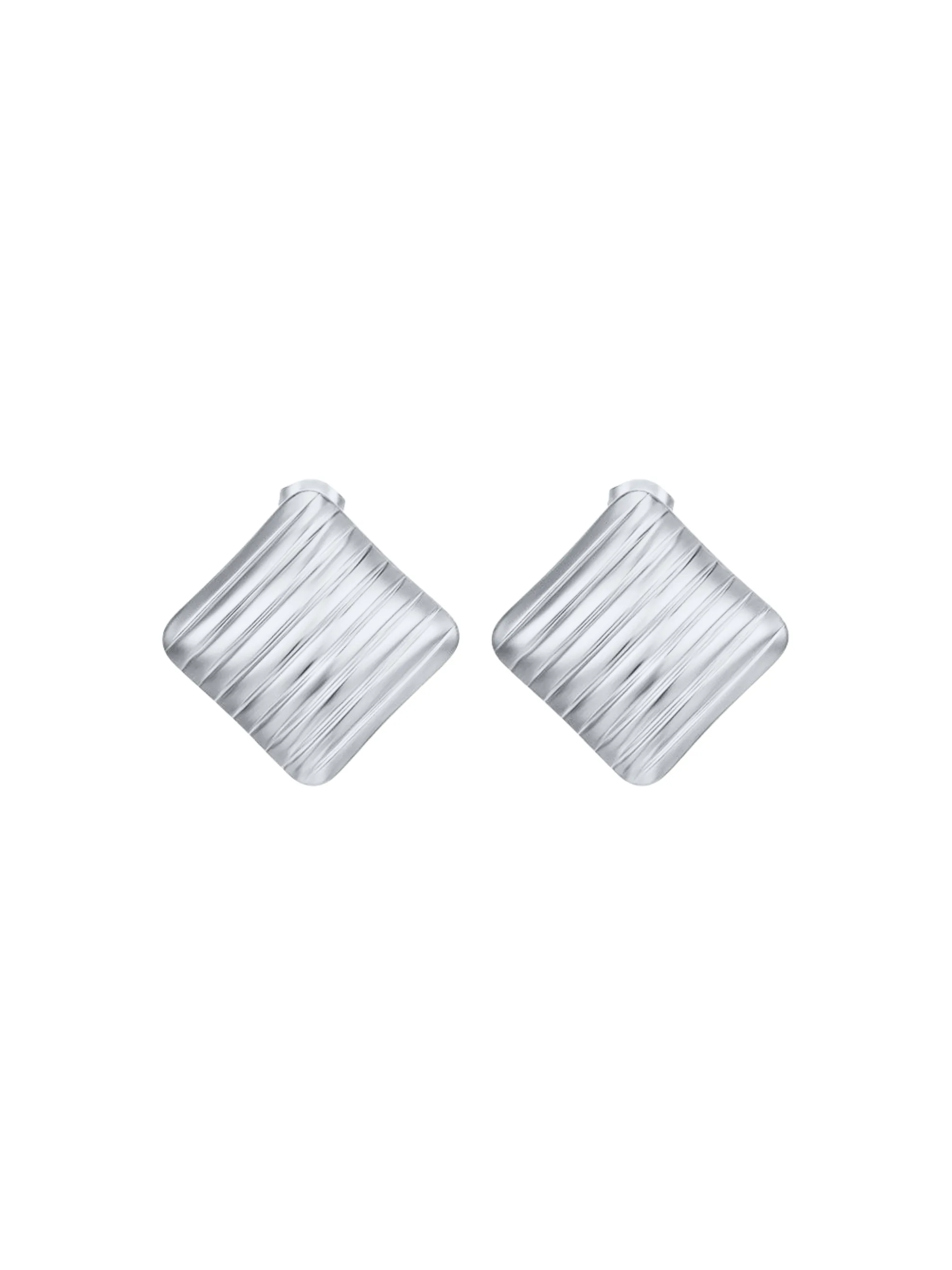 Par Arete Rombo Con Lineas